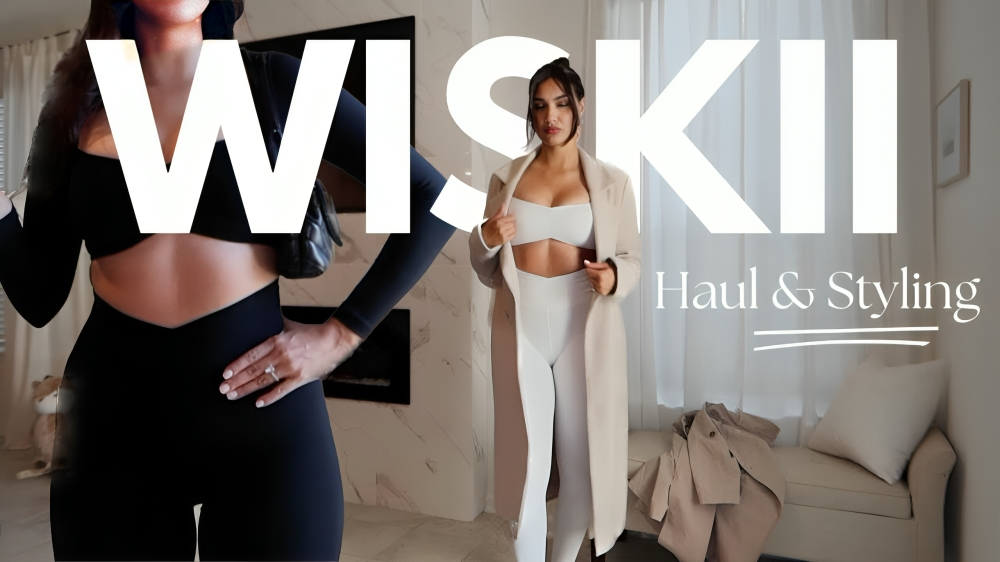 WISKII Activewear Try-On by Sandra Rios | Stylish Activewear.