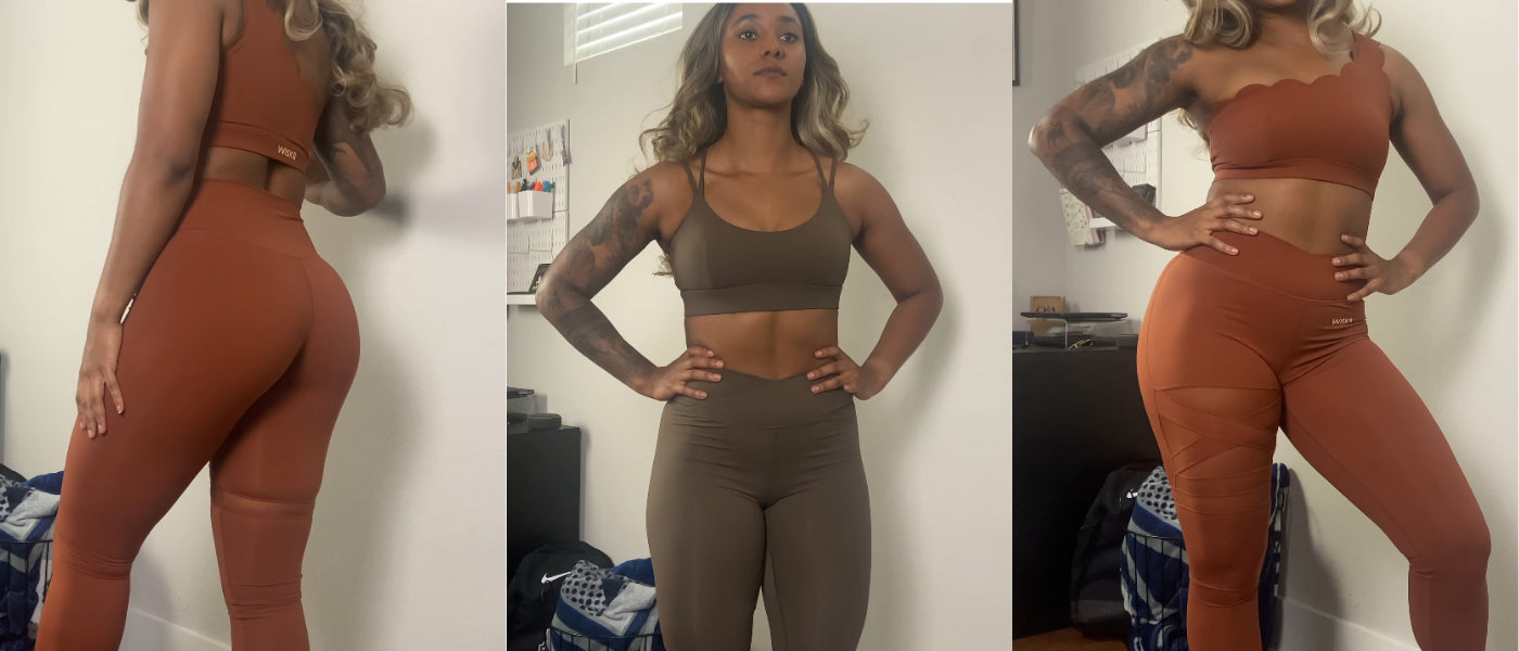 WISKII Activewear Try-On Haul: Autryana McGee Reveals Chic & Cute Picks.