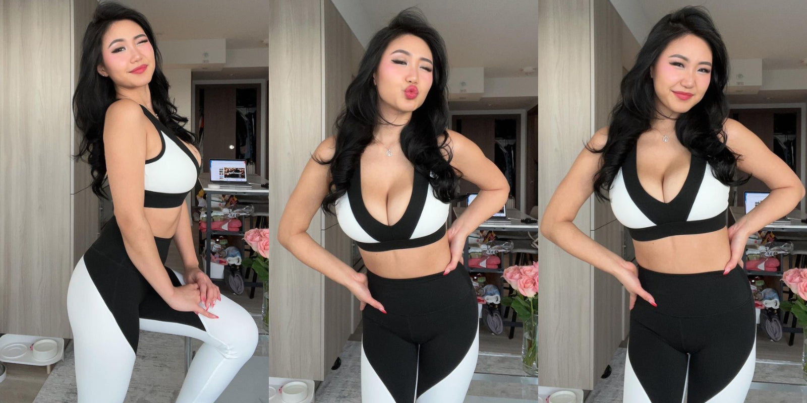 LENA JOO's WISKII Stylish Winter Activewear Try-On.