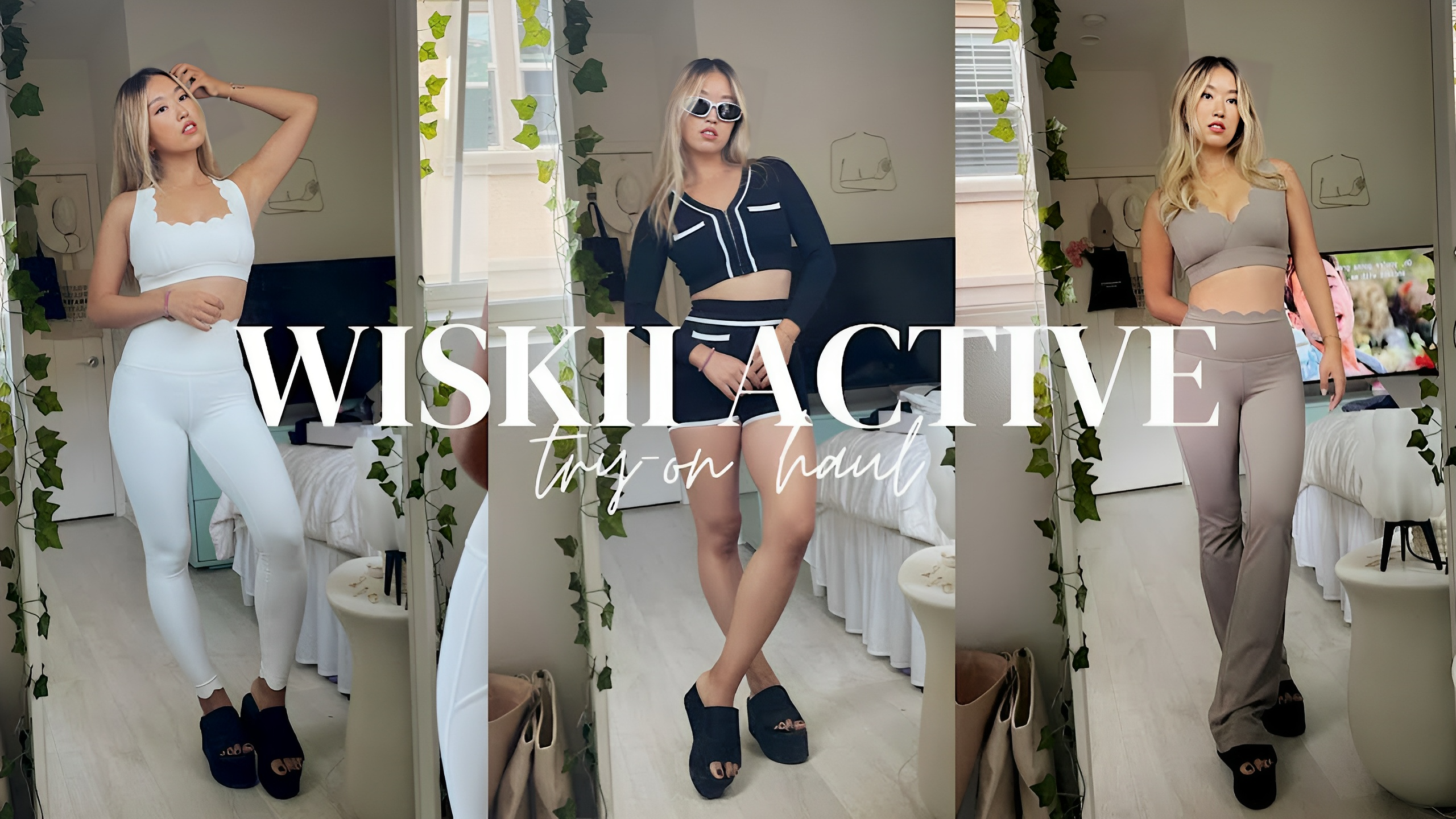 A Very Wavy WISKII Active Try-on Haul.