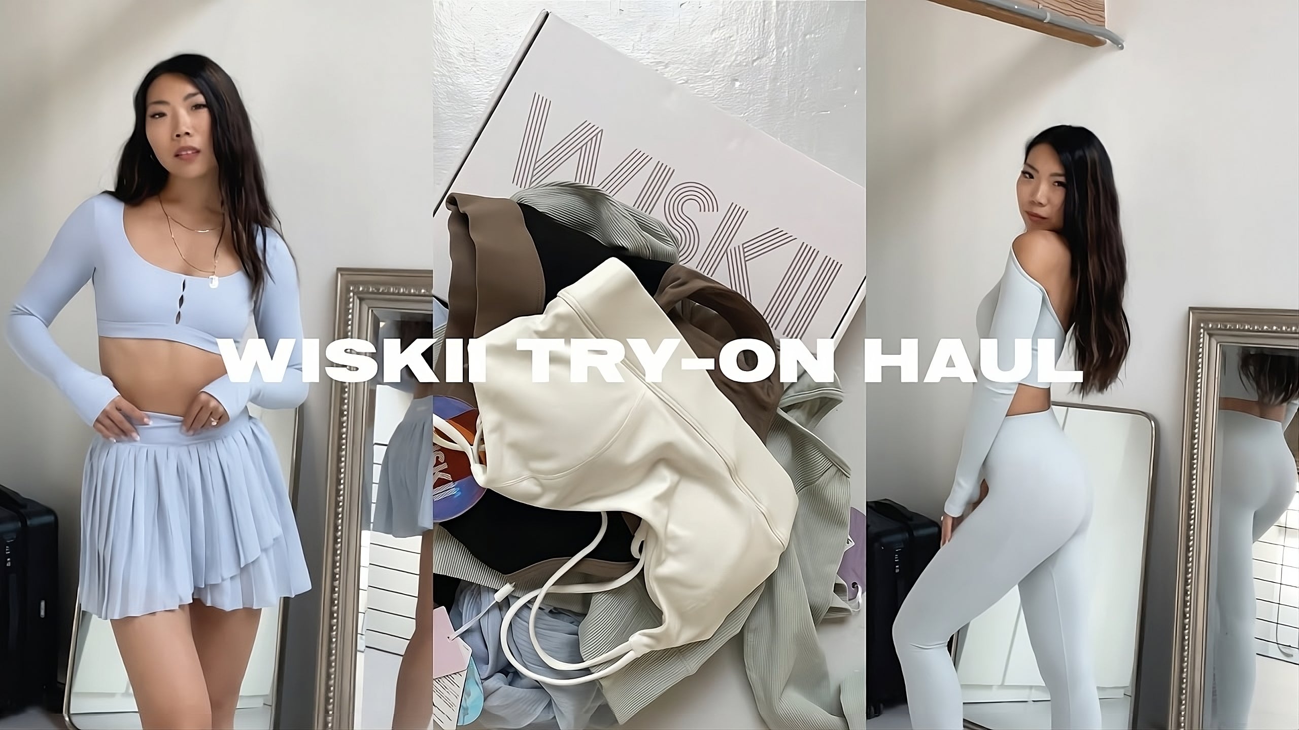 WISKII ACTIVE | Try On Haul + Unboxing - Athleisure Sets.