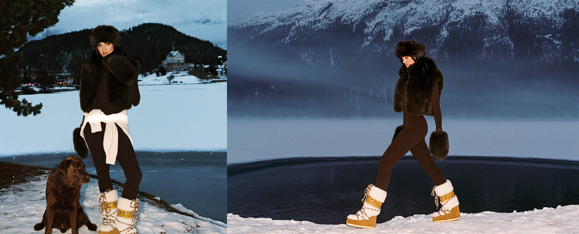 Summit Chic: Elevating Winter Luxury with the Alpine Solace Collection.