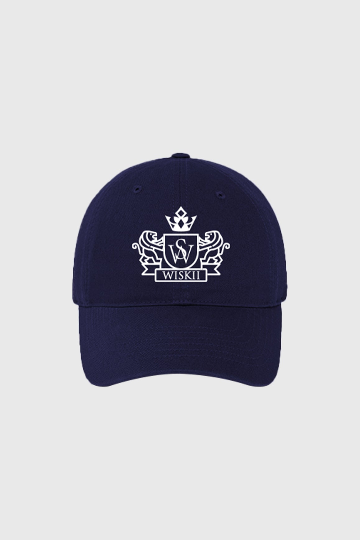 WISKII Riviera Sport Cap, light blue athletic accessory with curved brim and adjustable strap for casual outdoor wear