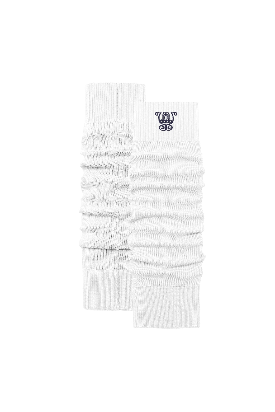 WISKII Studio Luxe leg warmers in soft fabric, showcasing their cozy, stylish design as part of accessories.