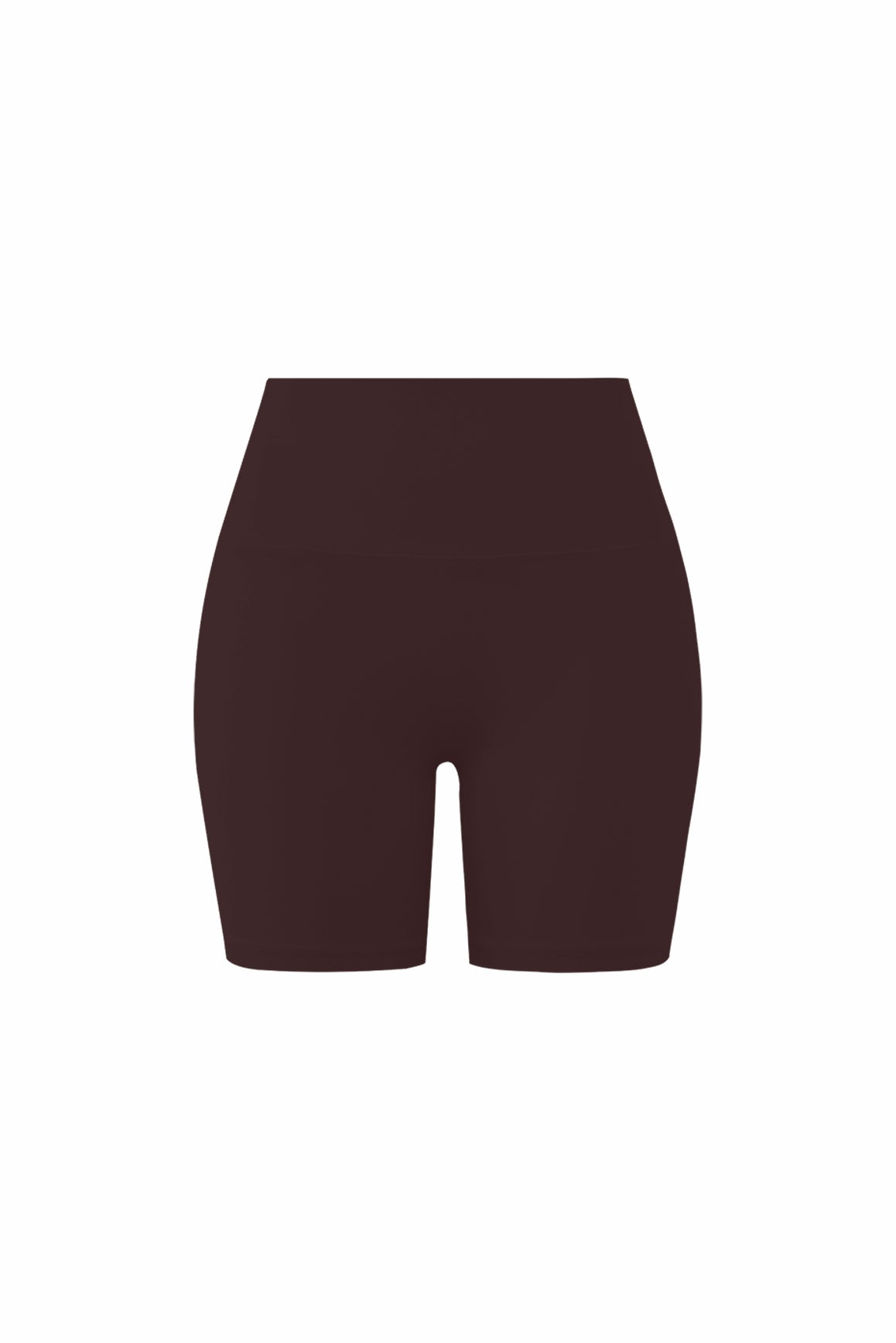 WISKII high-waist Vigor Scrunch shorts in black, featuring a fitted design and scrunch detail at the back.