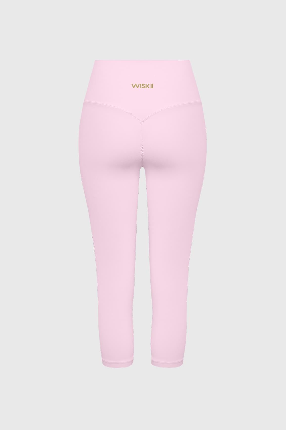 V-Waist Scrunch Capri Legging