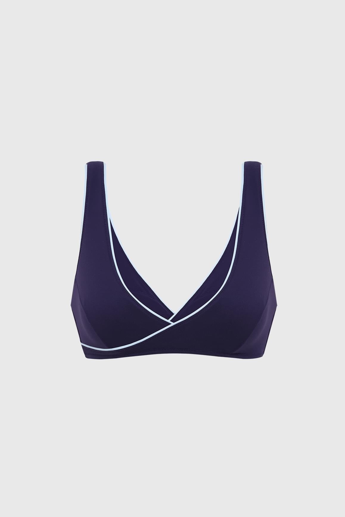 Riviera Contrast Piping Bra