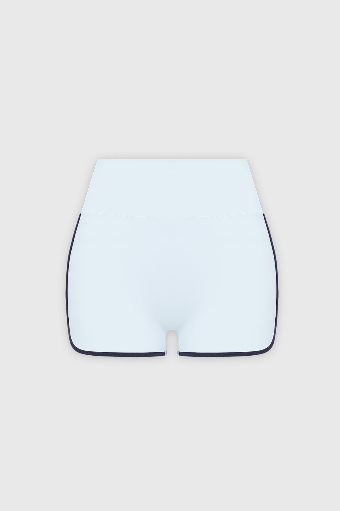 Contrast Piping Scrunch Short