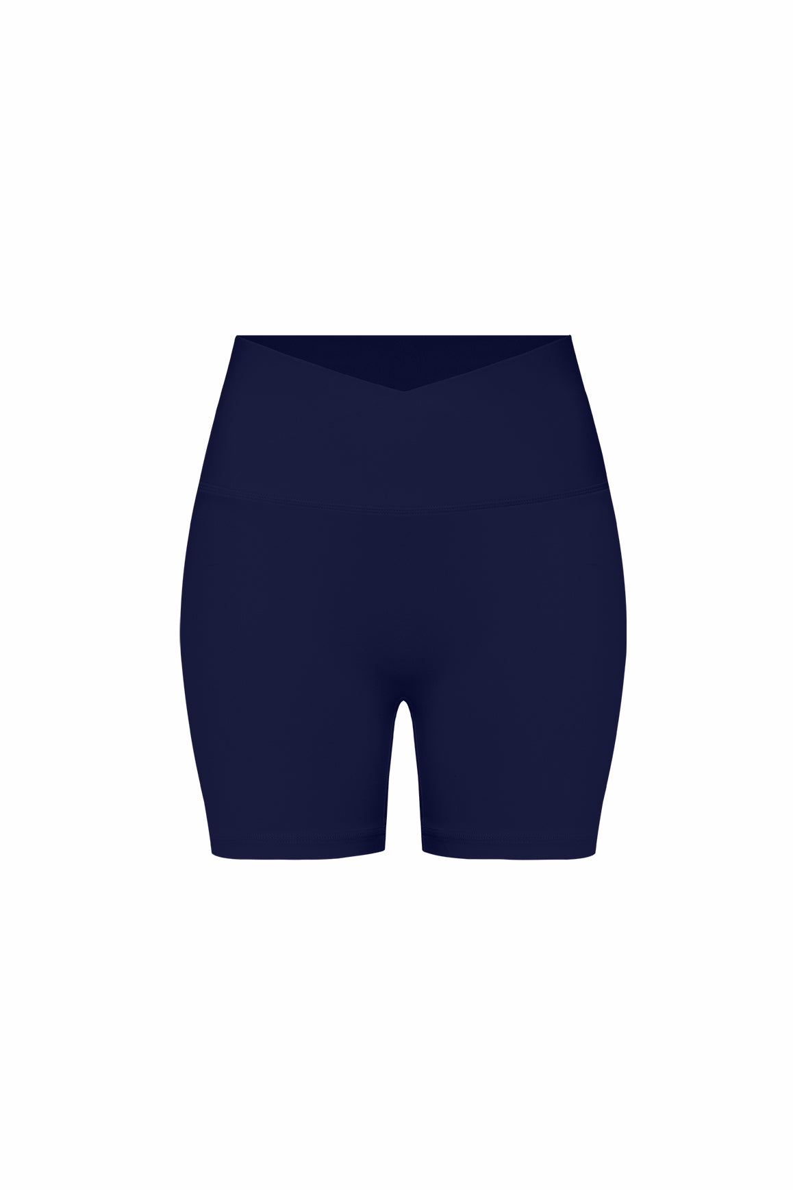 WISKII Riviera V-Waist Scrunch Shorts in lightweight fabric, showcasing their V-shaped waistband and stylish fit.