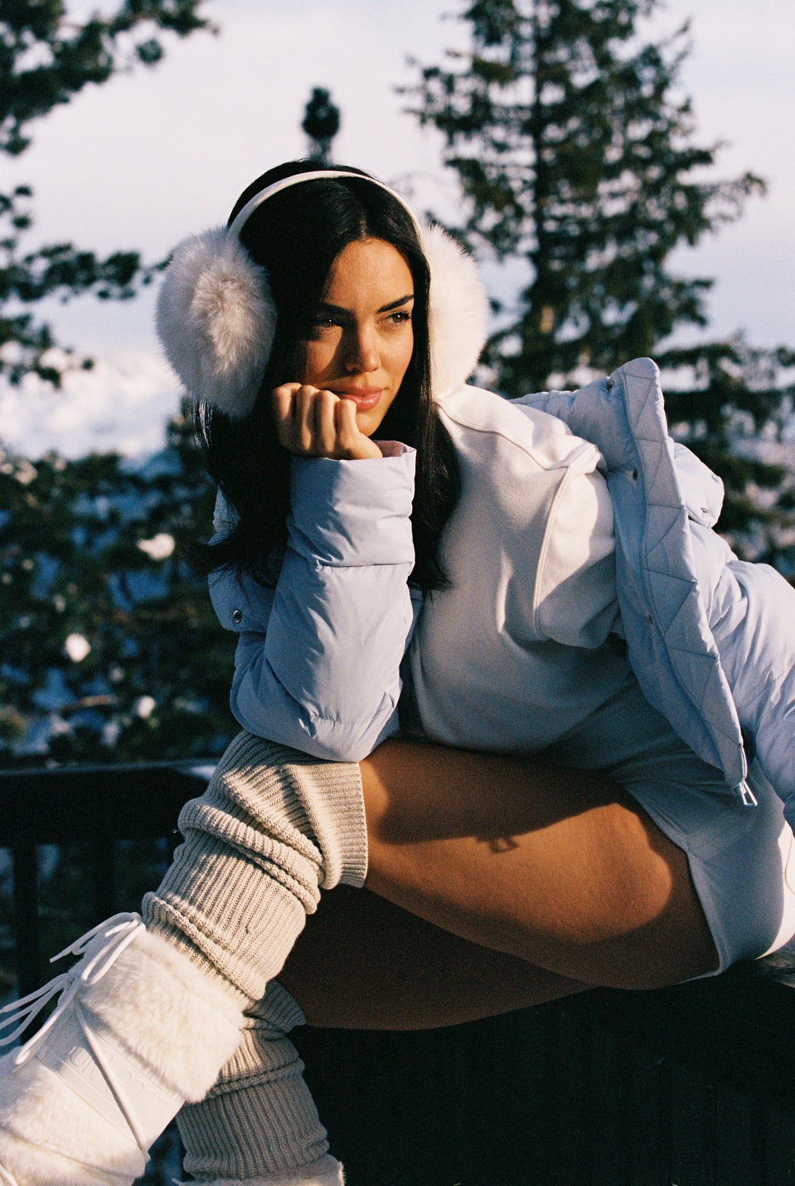 Molde wears Leisure Mini Short WISKII Active