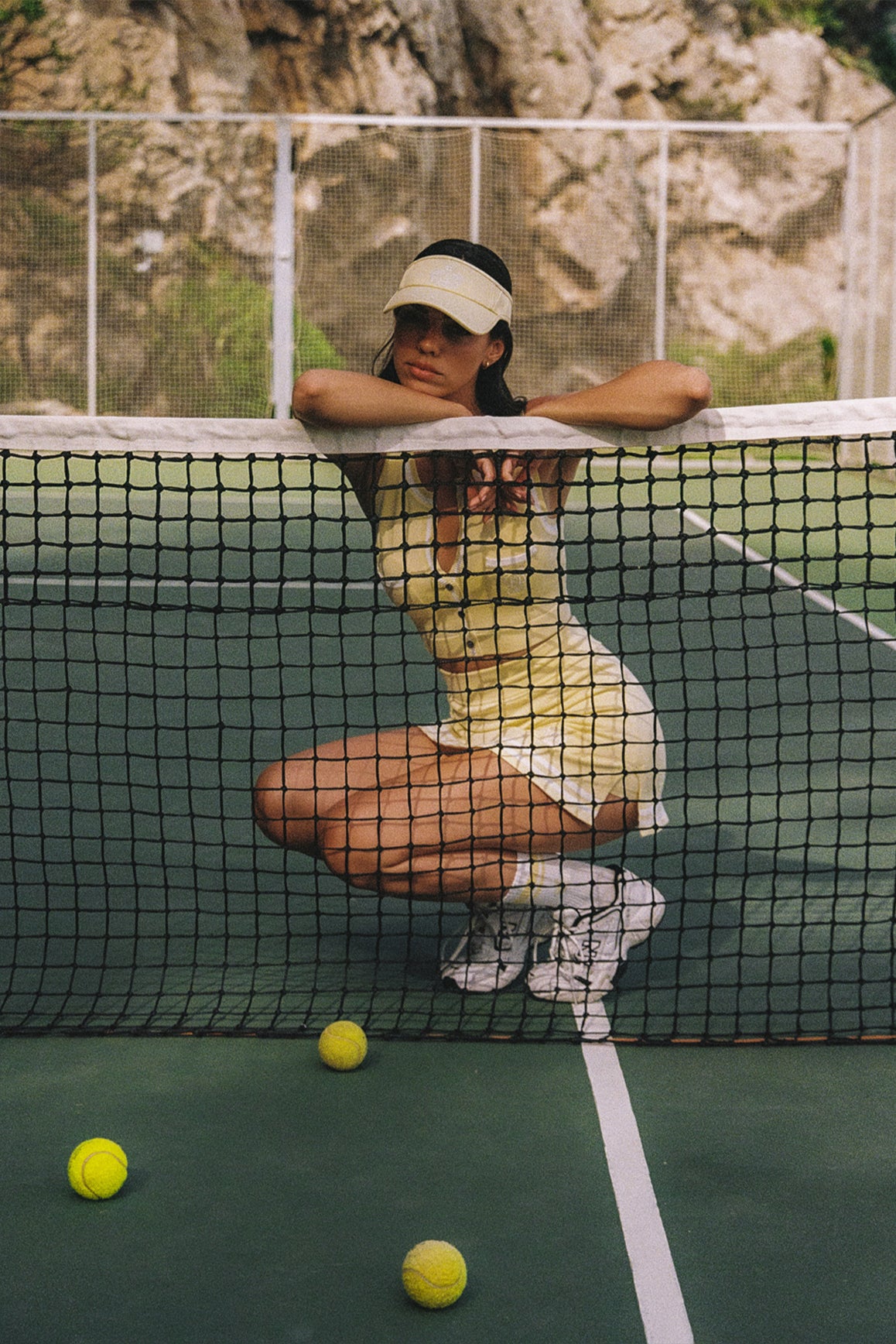 and Mirto Knit Tennis Skirt | lemonchiffon | WISKII Active
