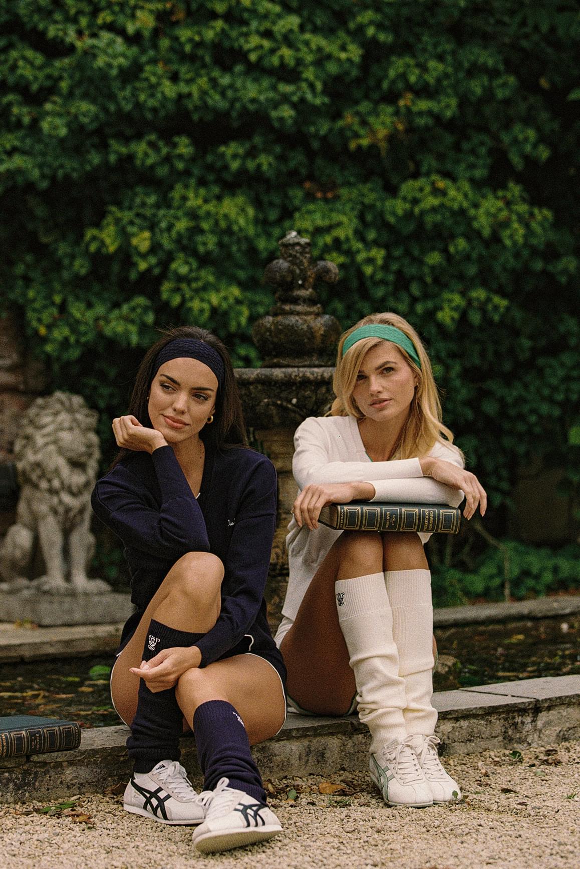 WISKII Studio Luxe Leg Warmers in soft fabric, styled as cozy accessories for legs, featuring a sleek, modern design.