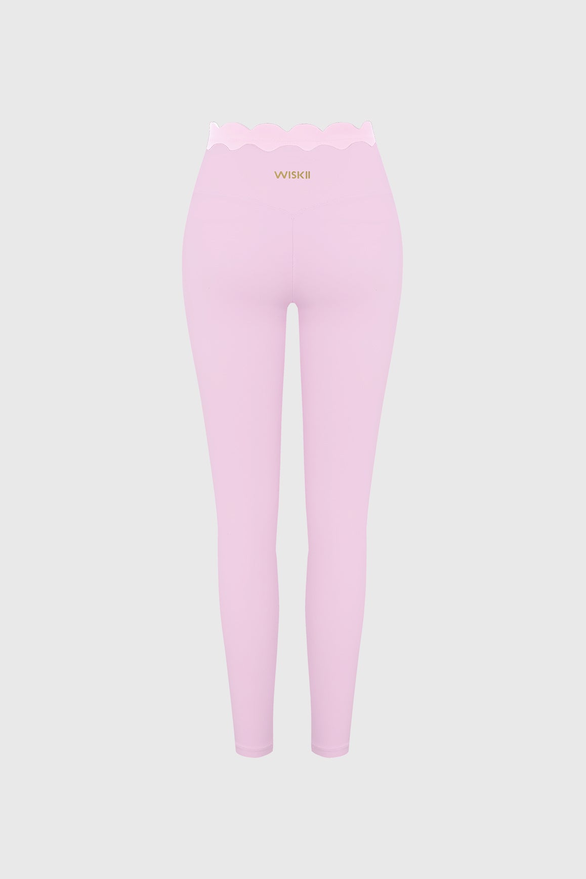 Scallop Contrast Scrunch Legging