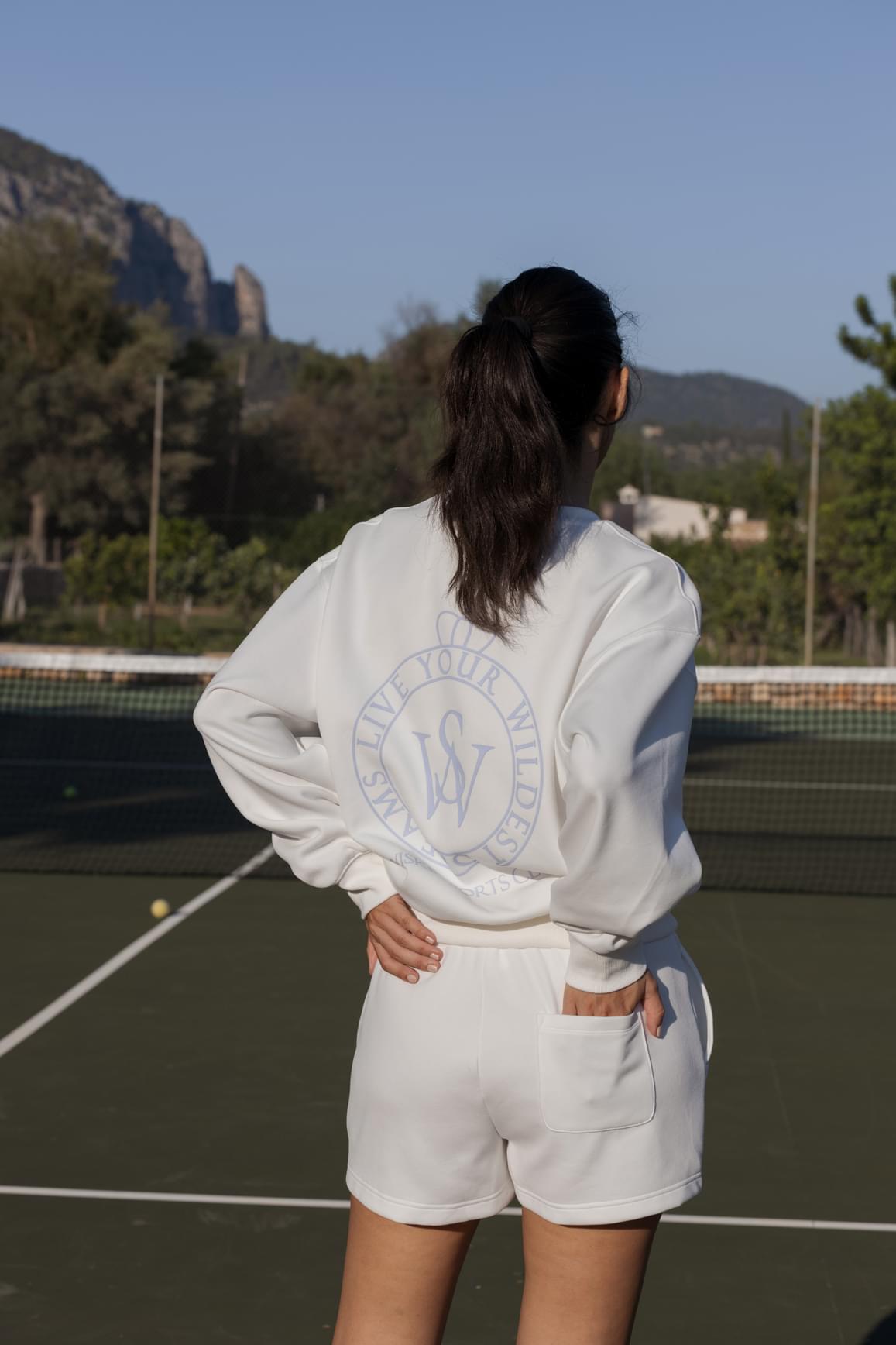 Essential Crewneck Sweatshirt - WISKIIWS323ivoryS/M