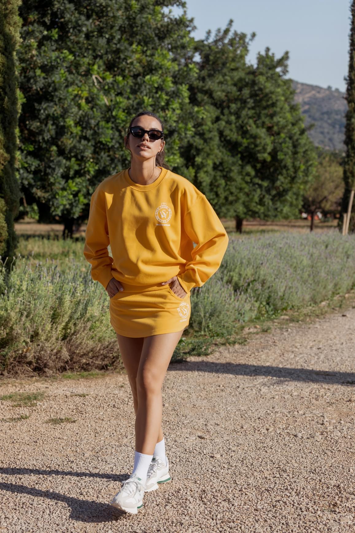 Essential Crewneck Sweatshirt - WISKIIWS323FlameOrangeS/M