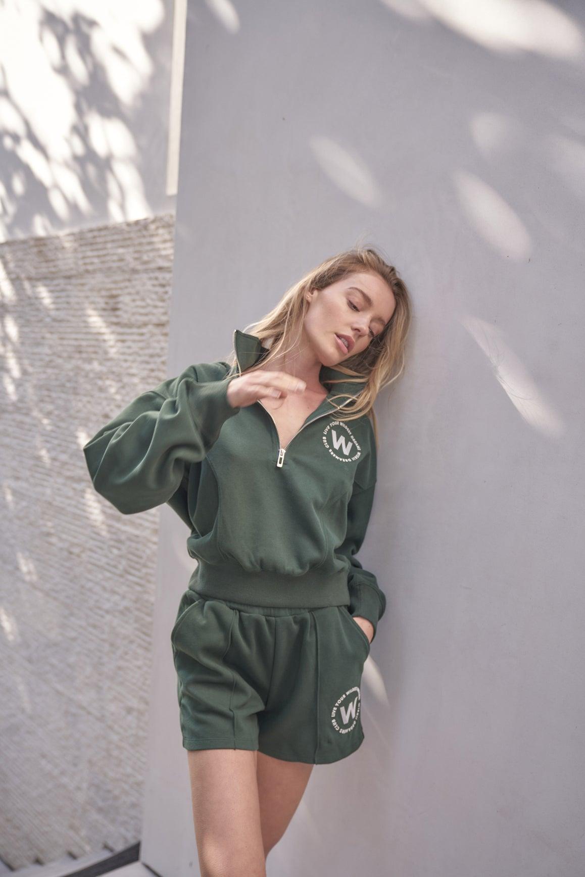 High-waist Sweat Short - WISKII