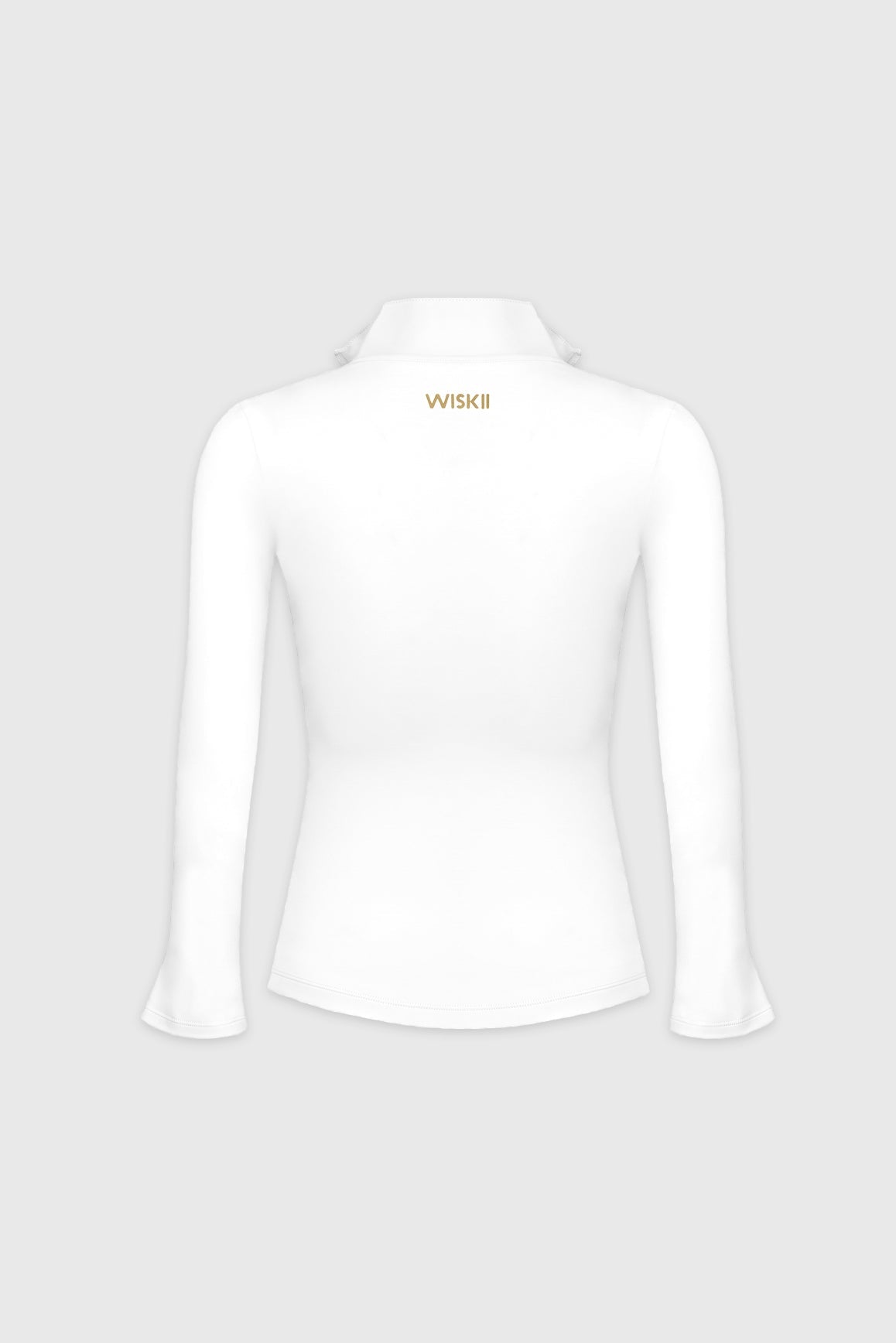 Long Sleeve Half Zip Top - WISKII - Shirts & Tops