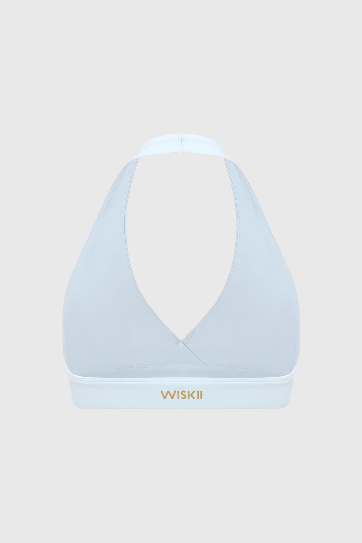 Ripple Ruched Halter Bra - WISKIIWS695capriserenityS