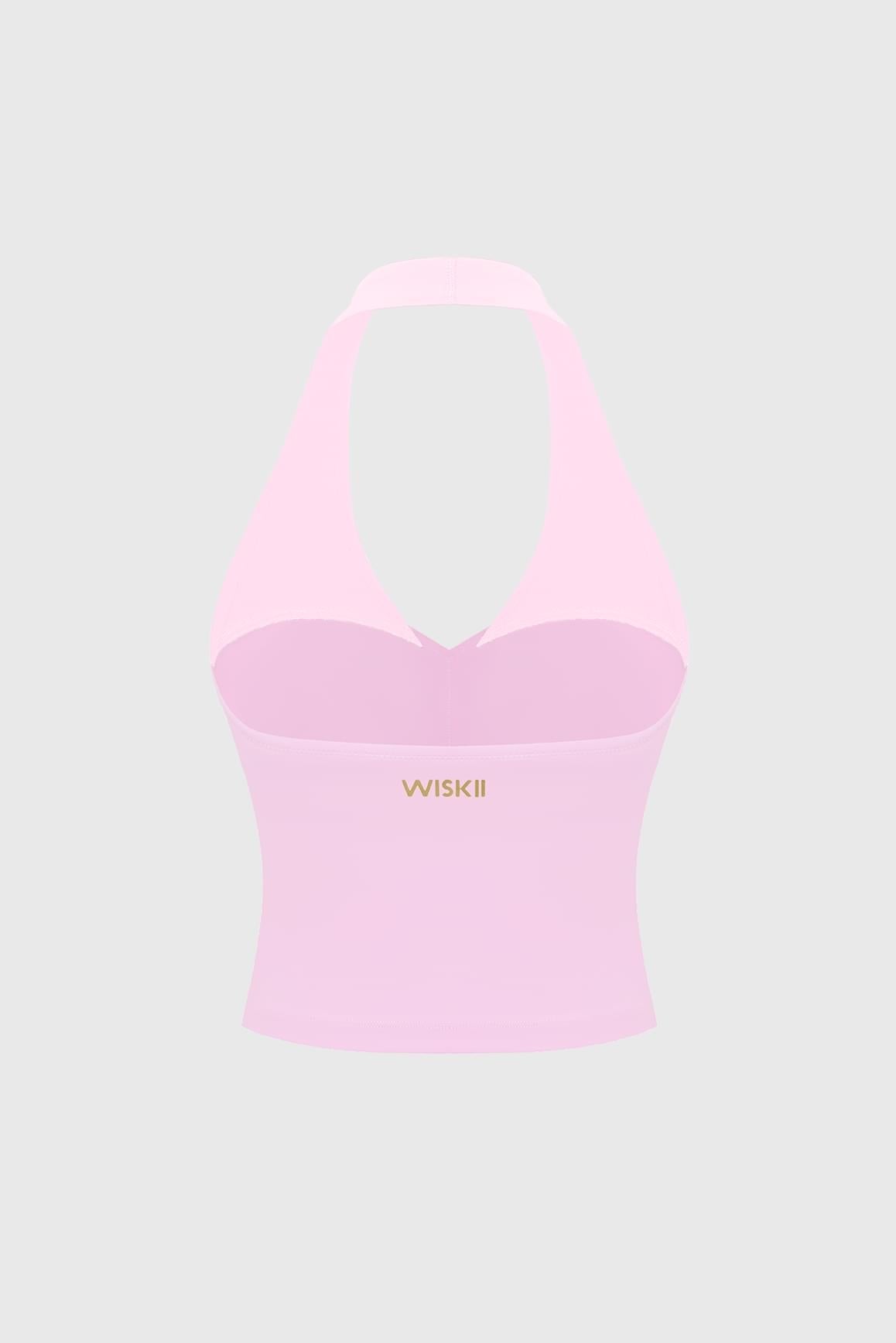 Riviera Contrast Halter Tank - WISKIIWS688sakuraballetS
