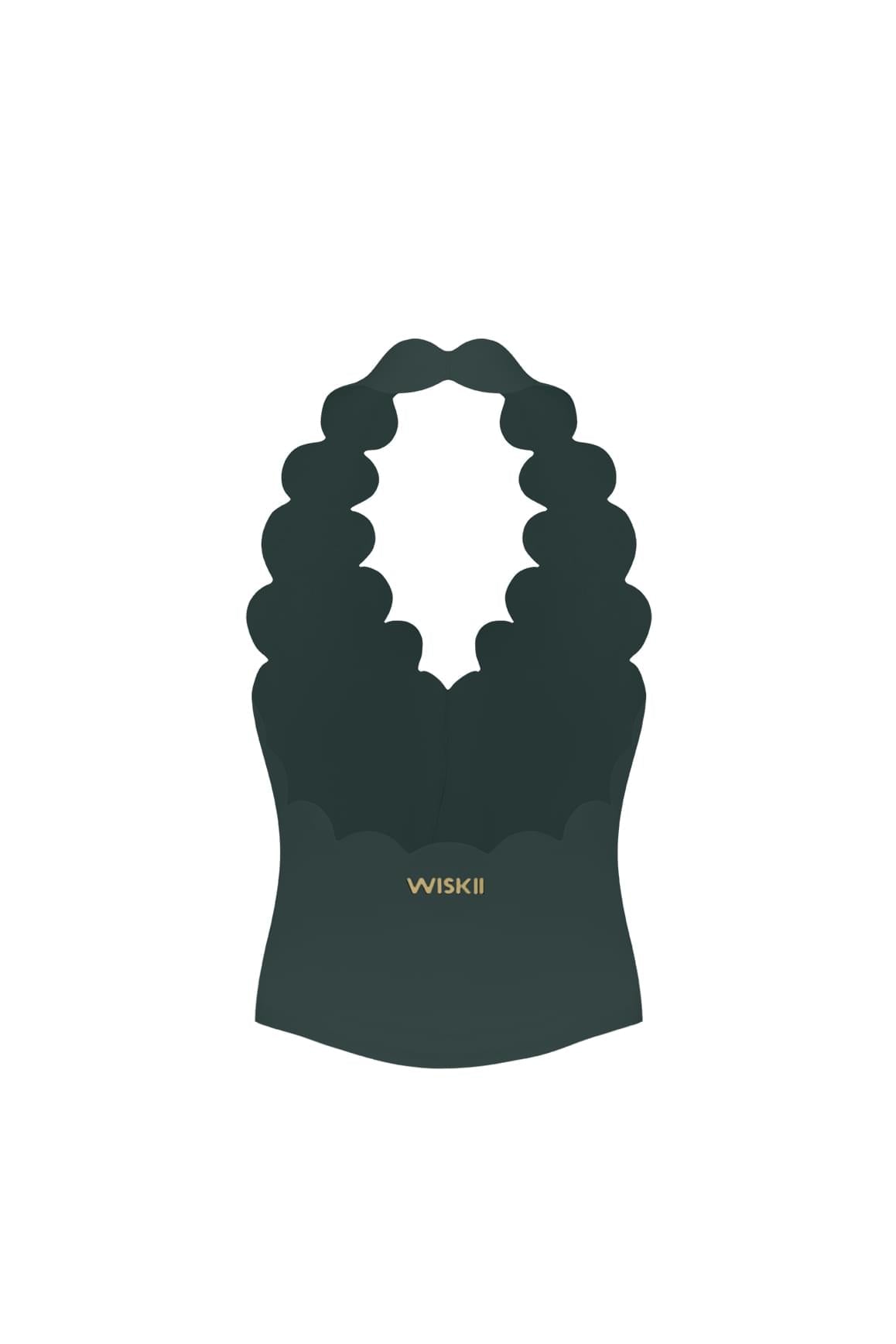 Riviera Scallop Halter Bra Tank - WISKIIWS569deepseaS