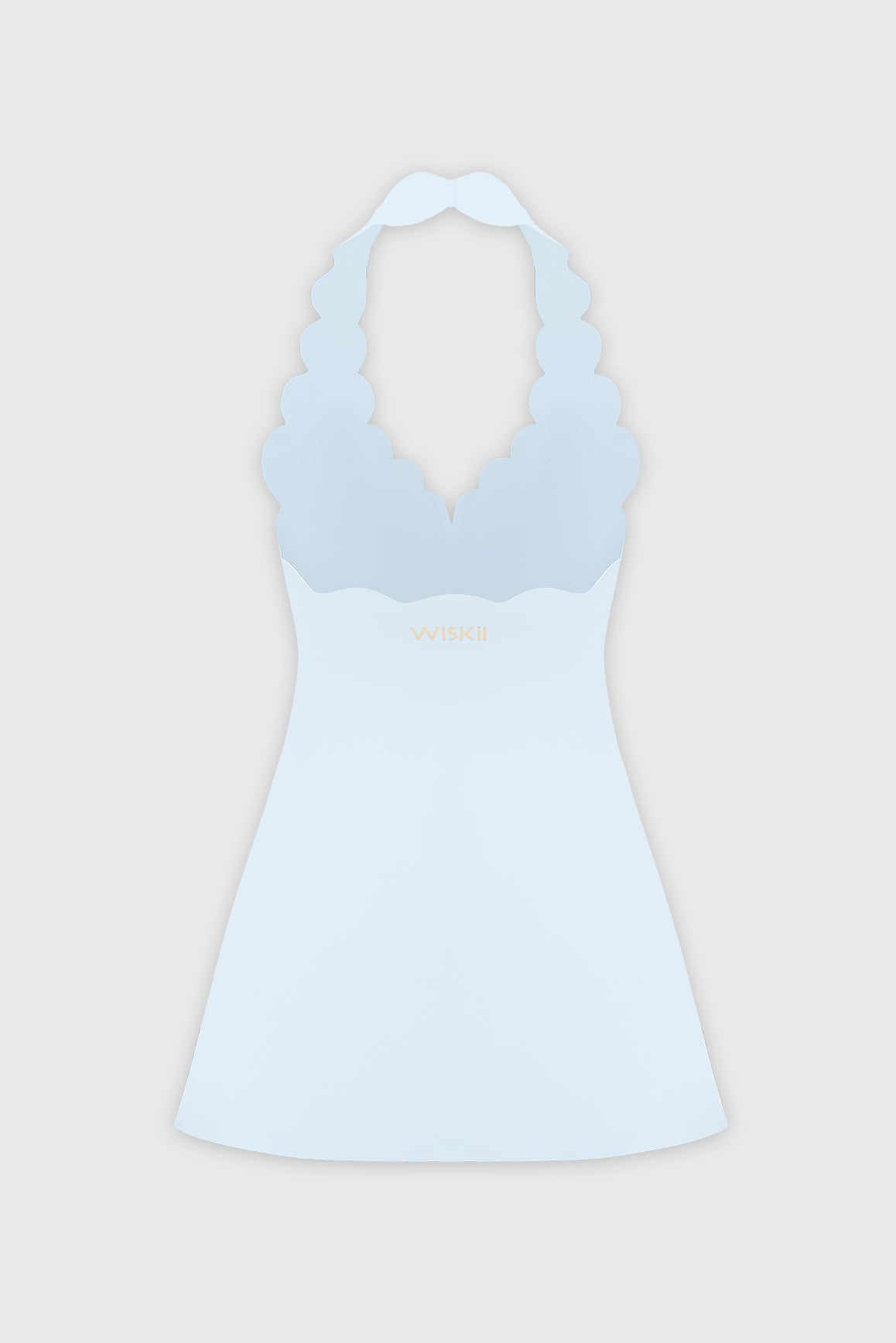 Riviera Scallop-Halter Dress - WISKIIWS692683capriserenityS
