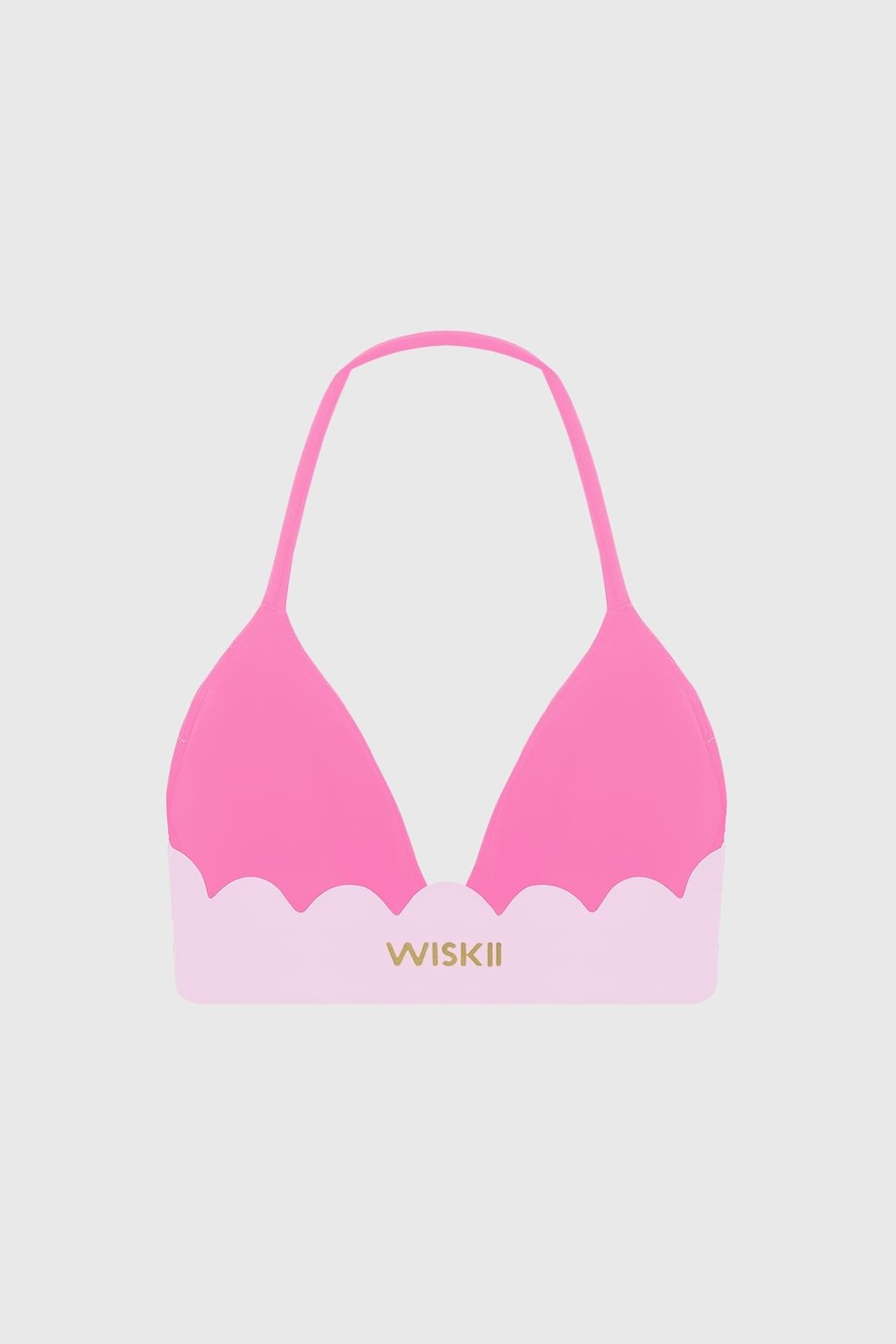 Scallop Contour Halter Bra - WISKIIWS682sakurahollywoodS