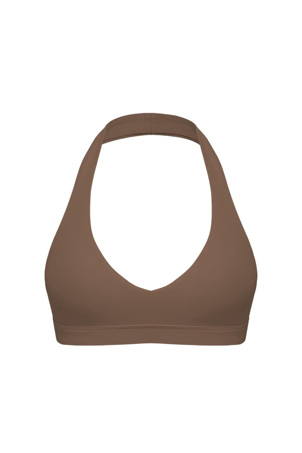 V-Cut Halter Bra - WISKIIWS599deserttruffleS