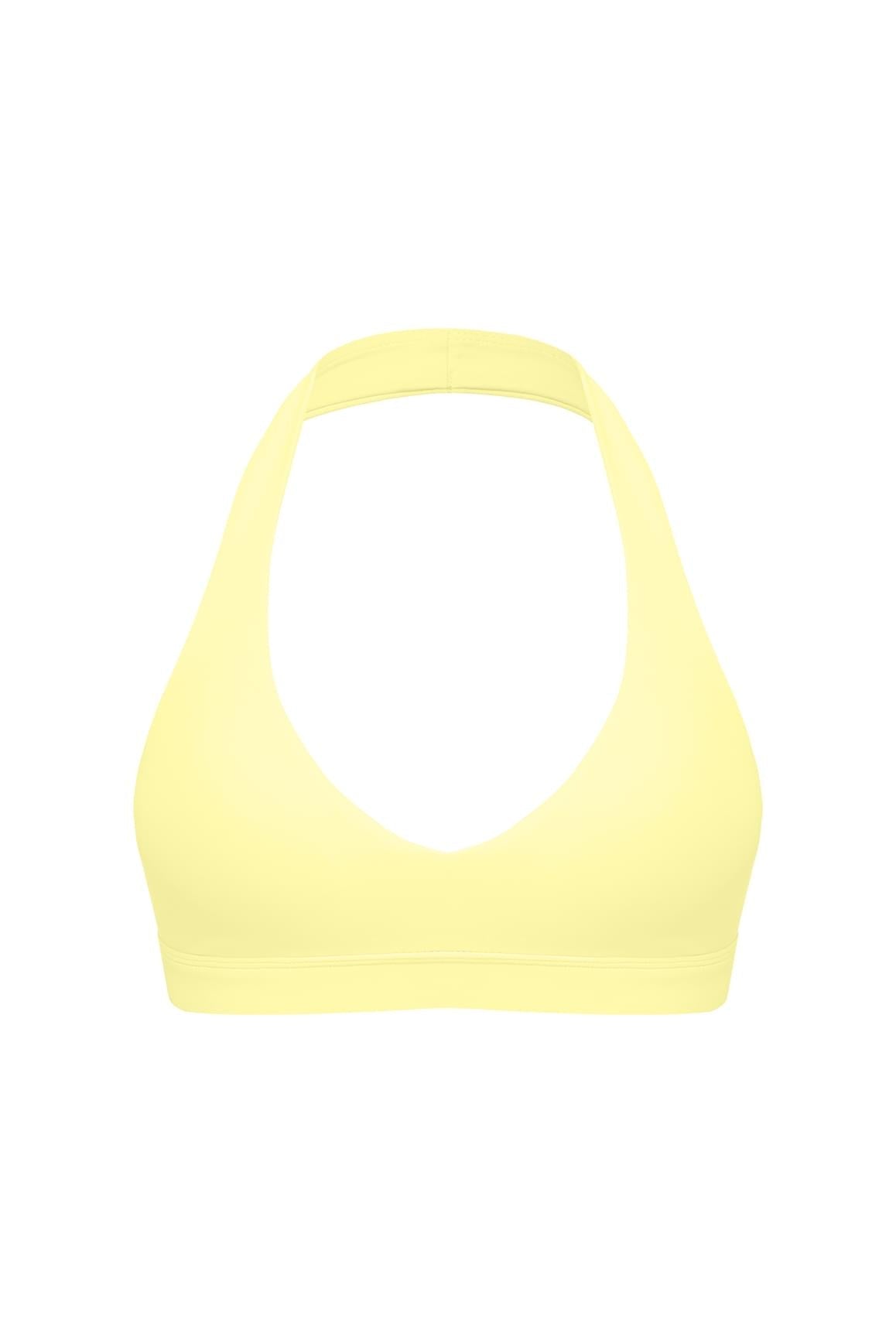 V-Cut Halter Bra - WISKIIWS599lemonS