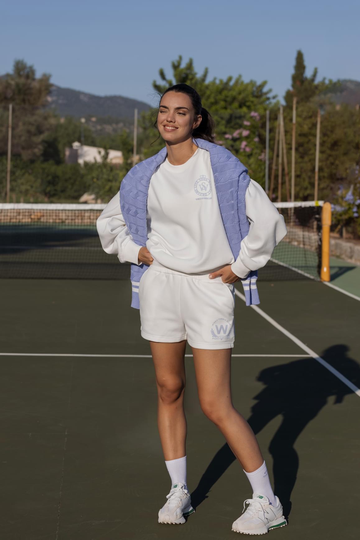 WISKII Chill Sweat Short - WISKIIWS325ivoryS