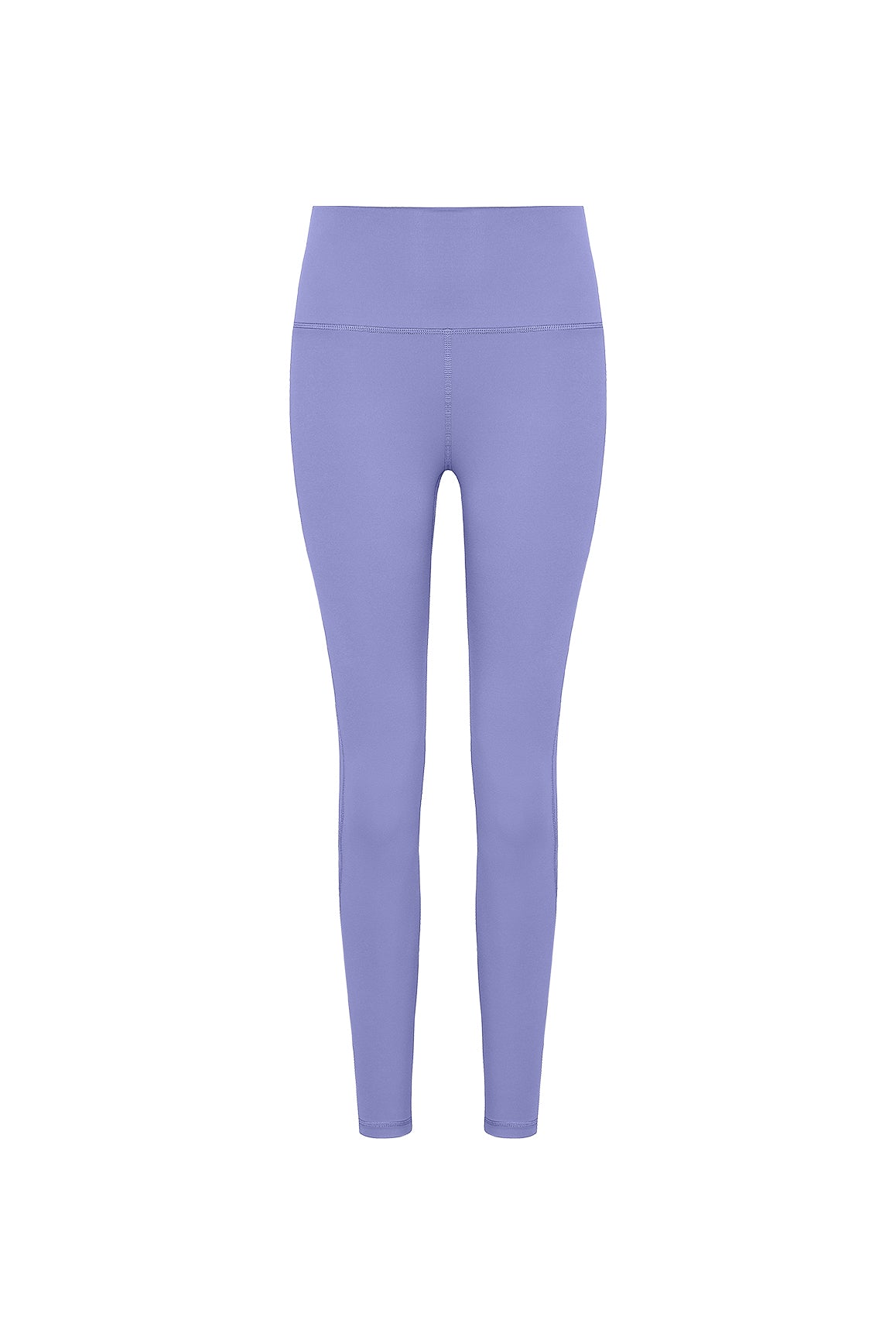 Ivory high-waist training leggings by WISKII, featuring a sleek design and comfortable fit for workouts.