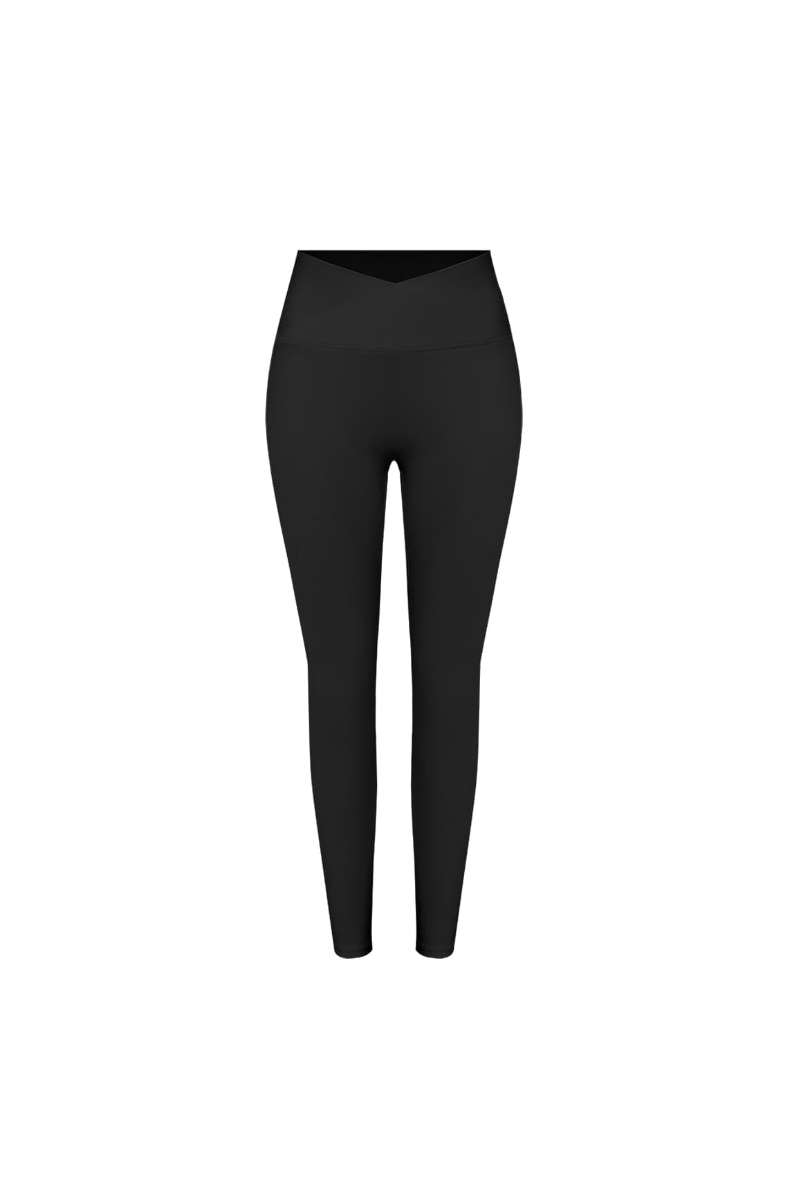 WISKII Riviera V腰抽褶緊身Leggings Sakura Zen花色,具備V型腰頭與修身褲管設計