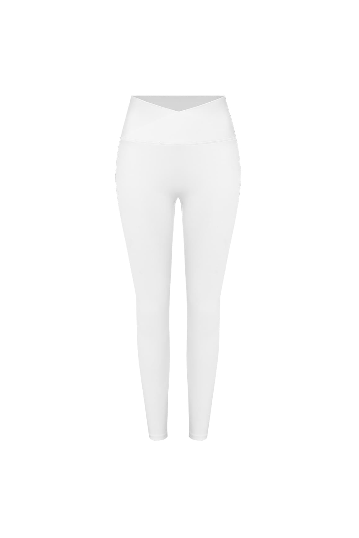 WISKII Riviera V-waist Scrunch Leggings in Sakura Zen with V-waist design and scrunch detailing, shown on a model.