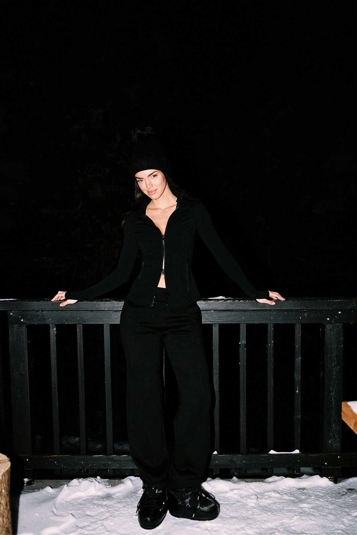 Ivory WISKII Dreamy Wide Leg Pant with high waist and relaxed fit, shown on a model demonstrating comfortable, stylish pants.