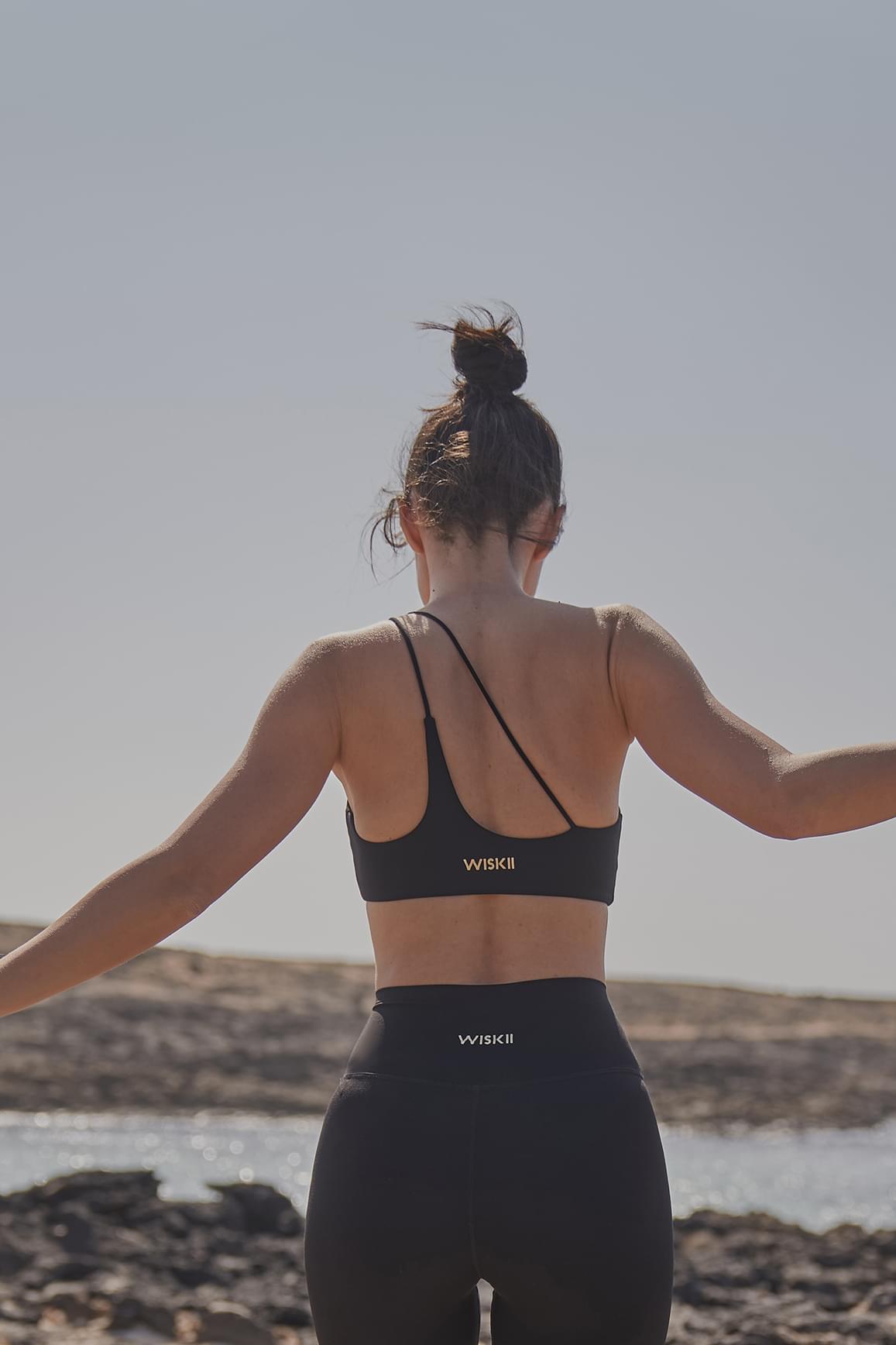 One Shoulder Contour Bra.