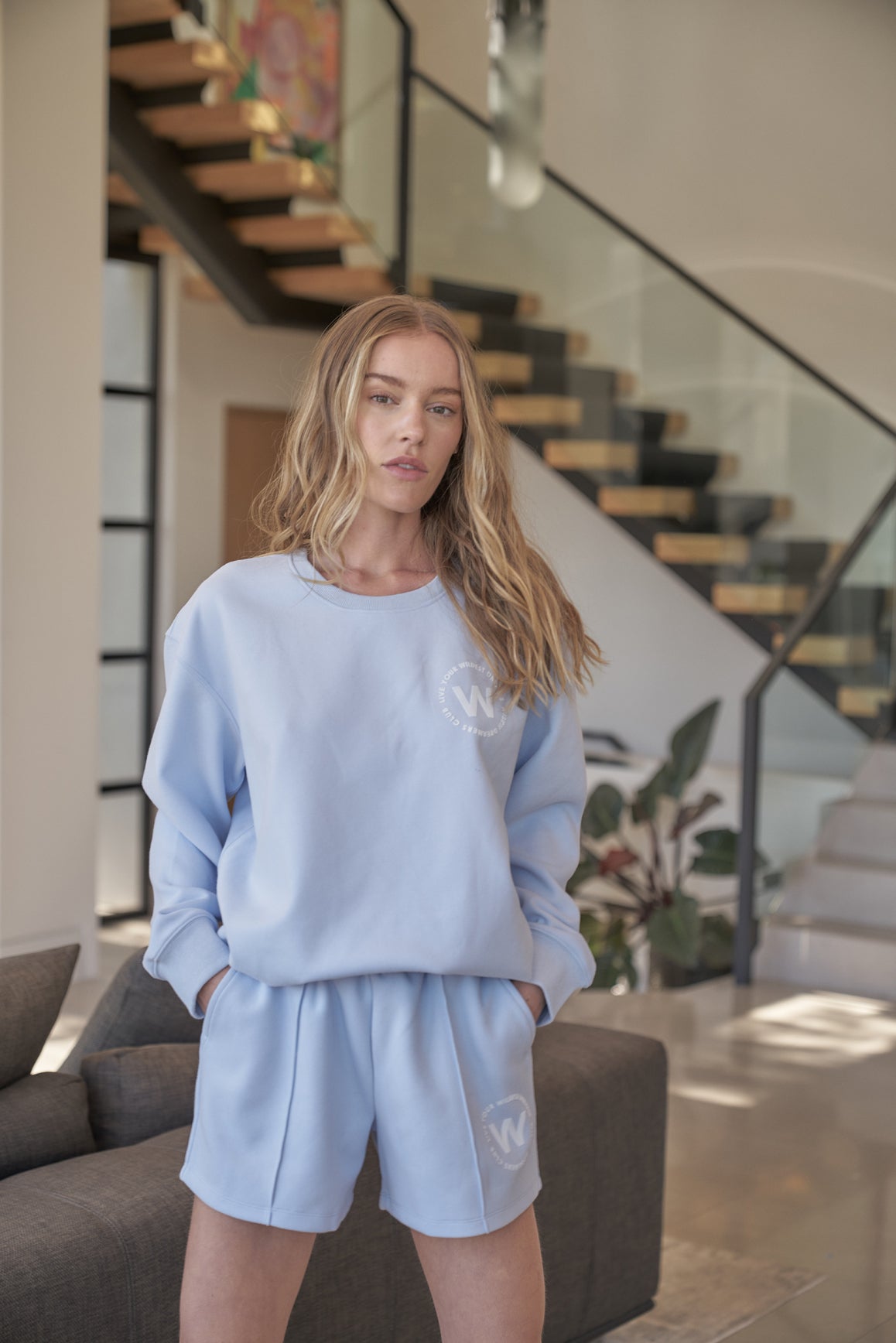 Leisure Sweatshirt Set Articice WISKII ACTIVE