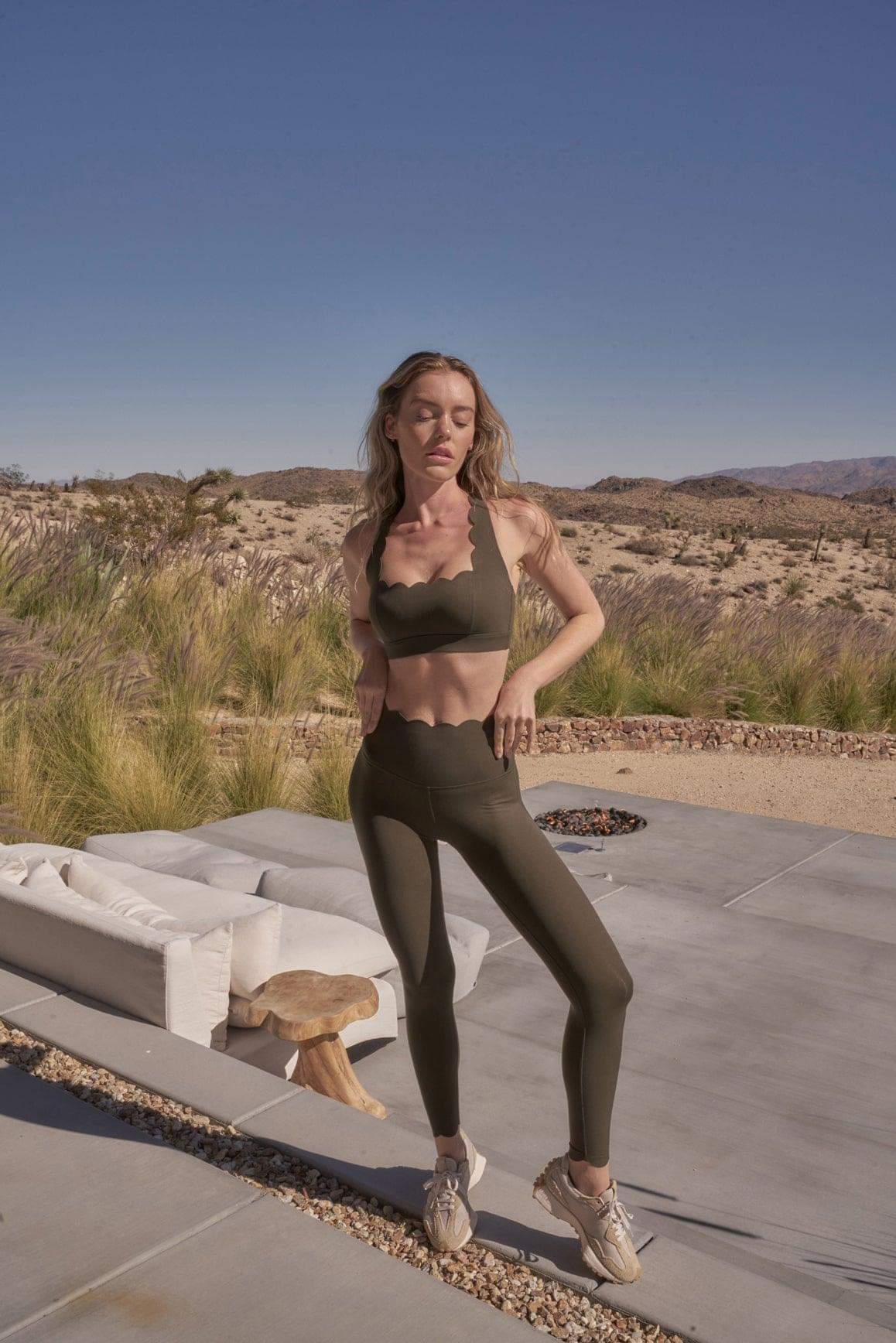 Cross Back Sports Bra - WISKIIWS201forestS