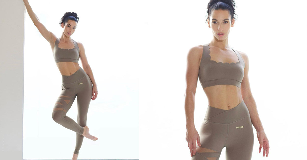 3 minutes ABS Exercise with WISKII Activewear.