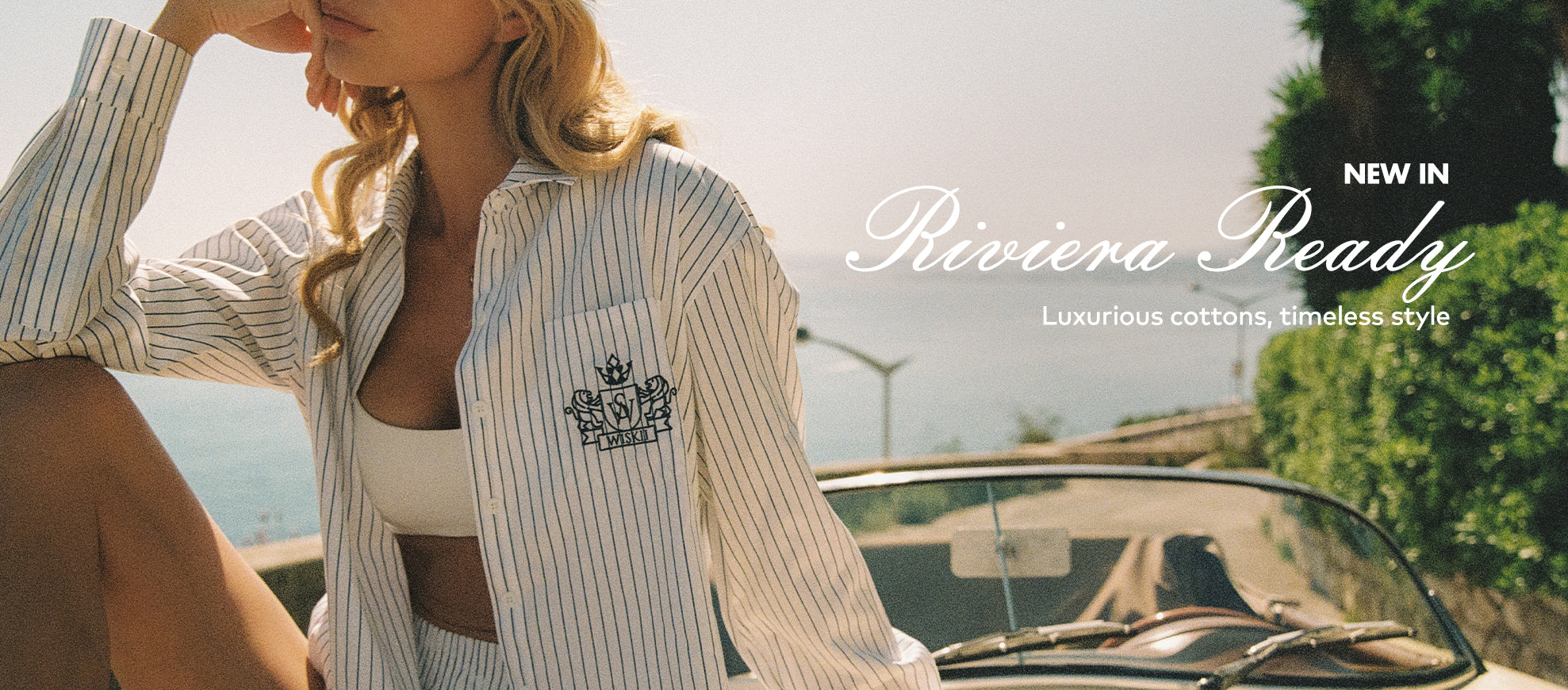 Your new style adventure starts here: The Riveria Tennis Collection.