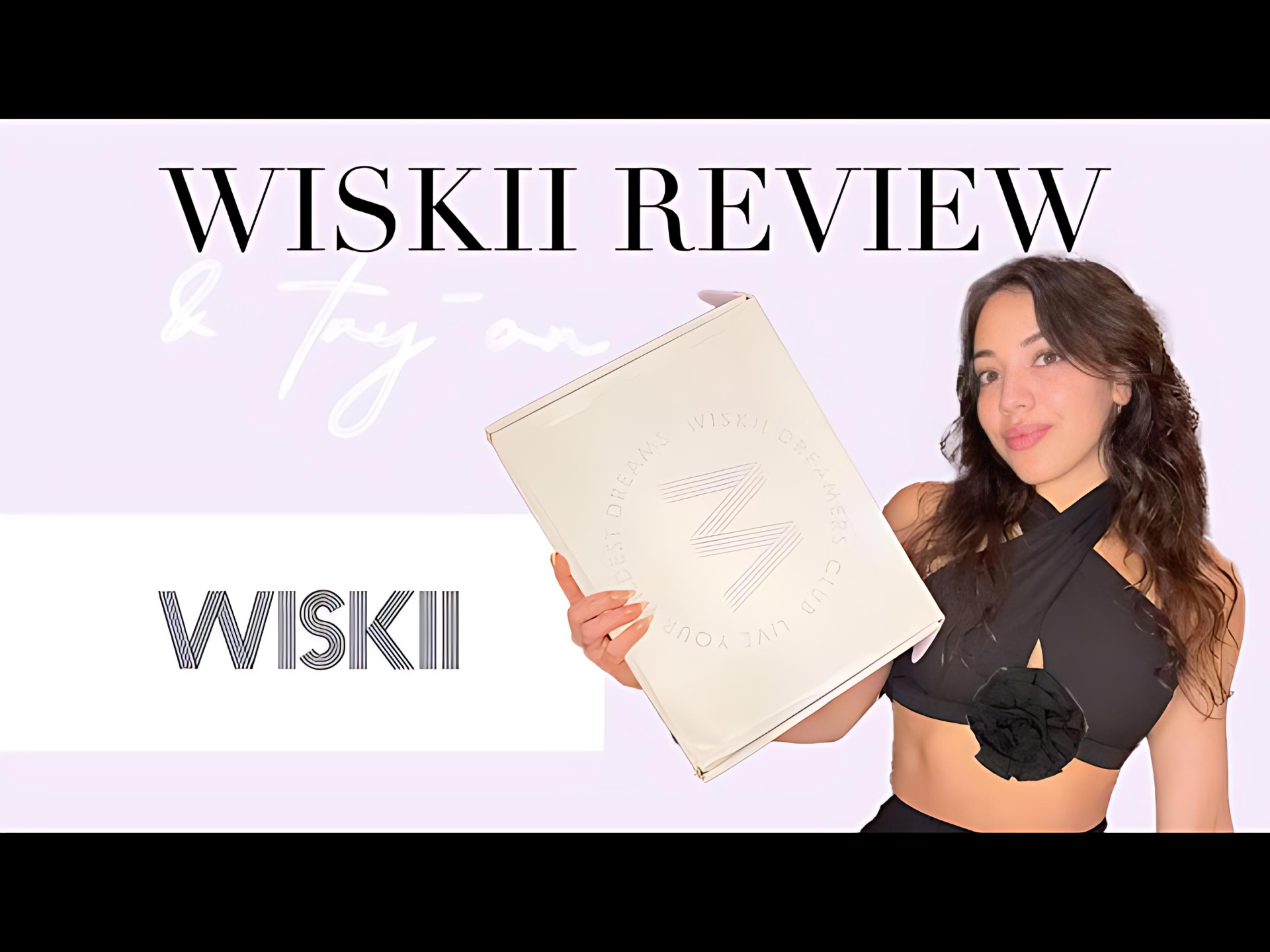 Trying On the WISKII 3D Flowers Collection: A First Look & Review.