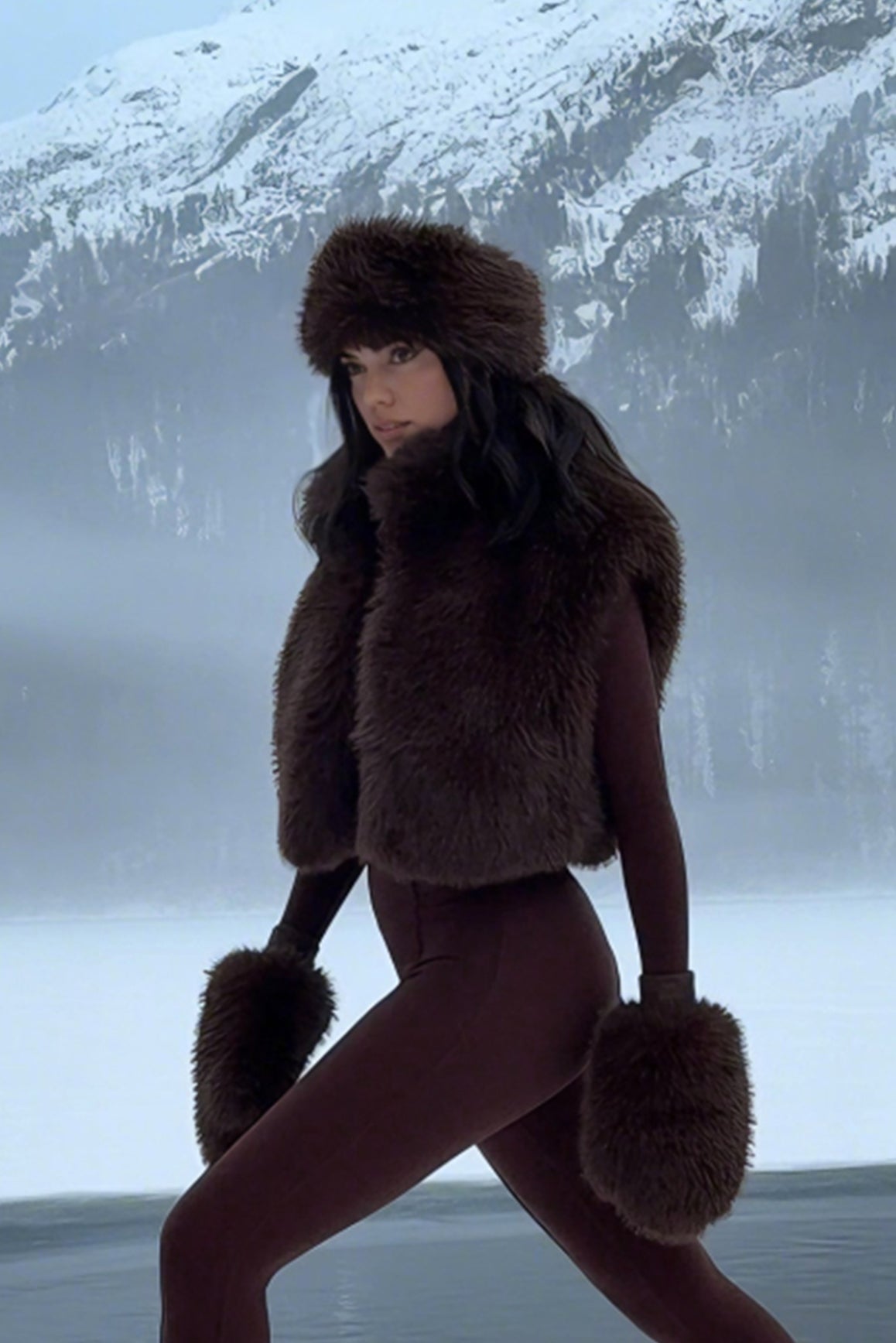 Alpine Cloud Faux Fur Vest