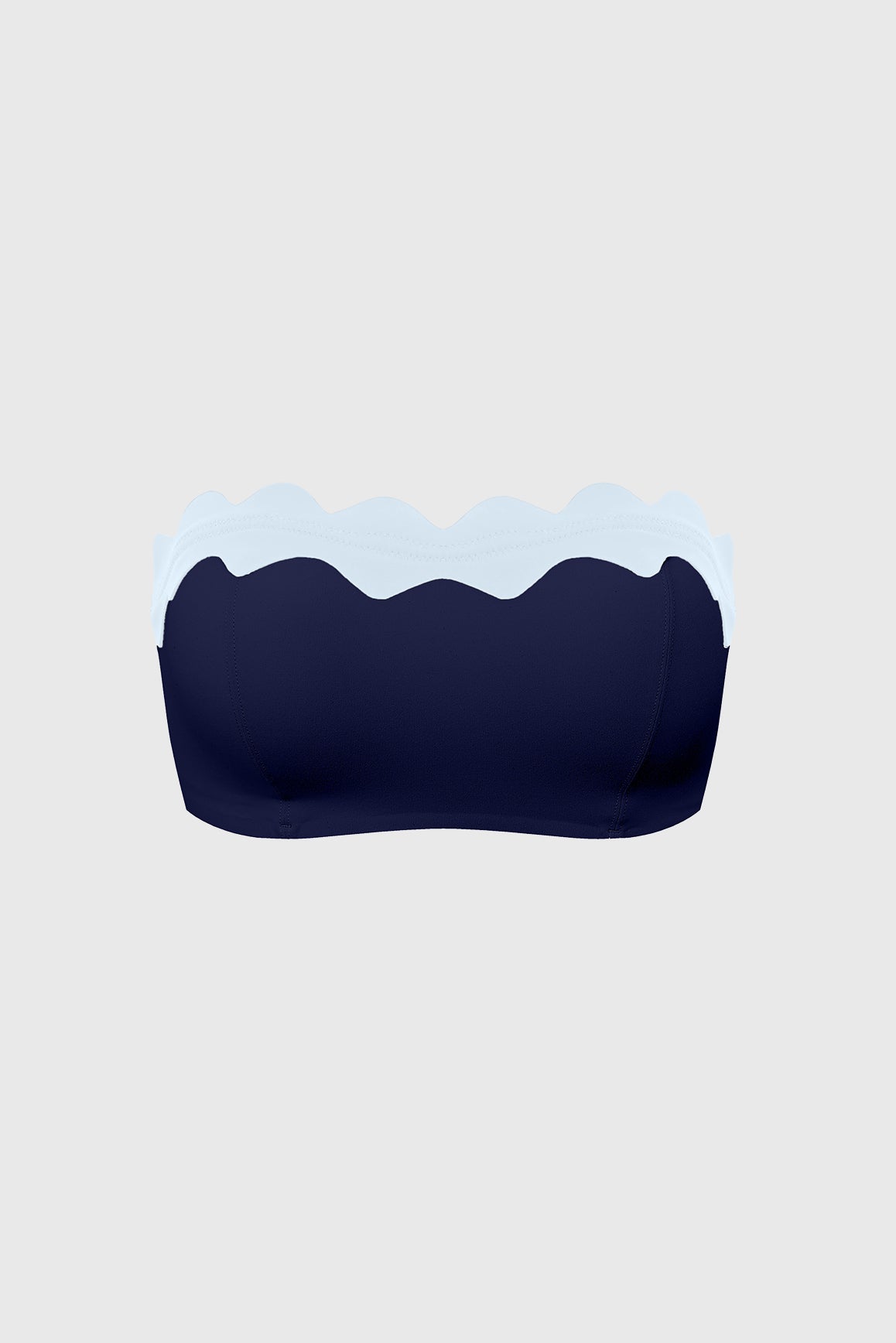 Scallop Contrast Bandeau