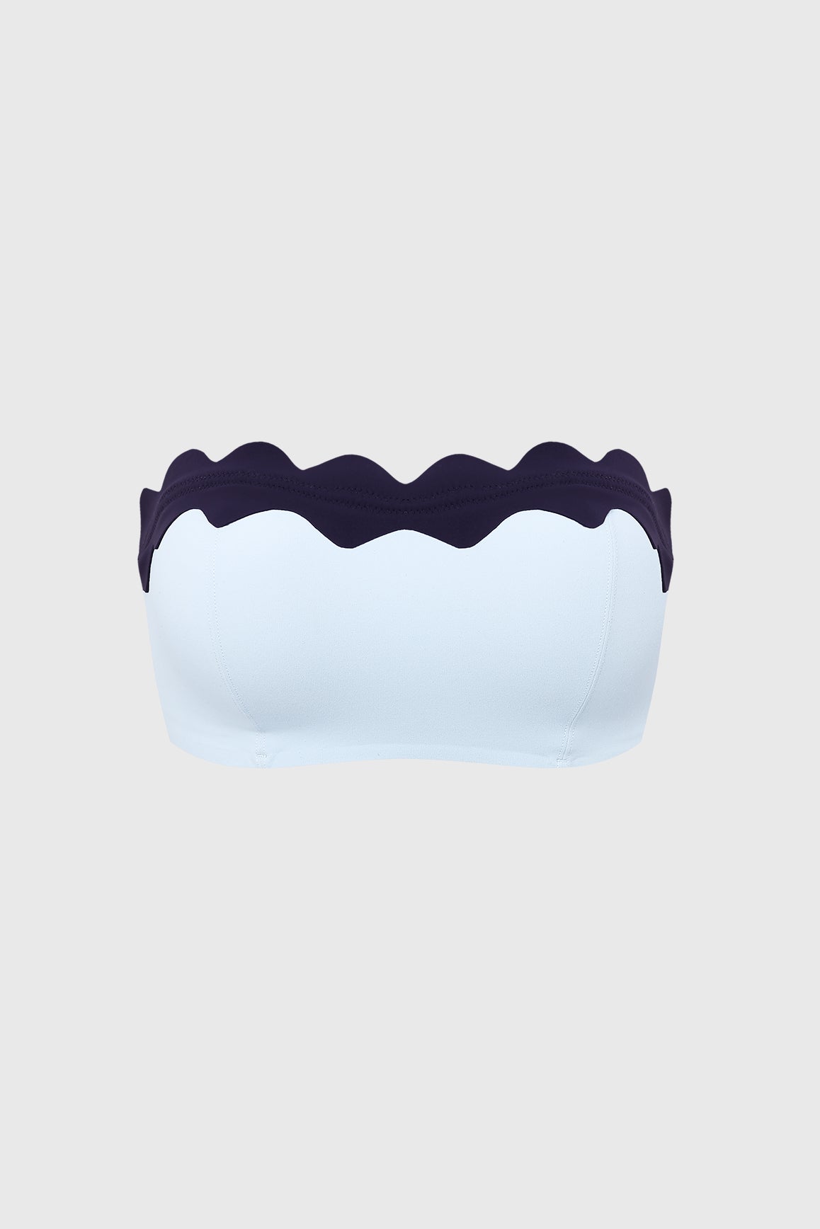 Scallop Contrast Bandeau