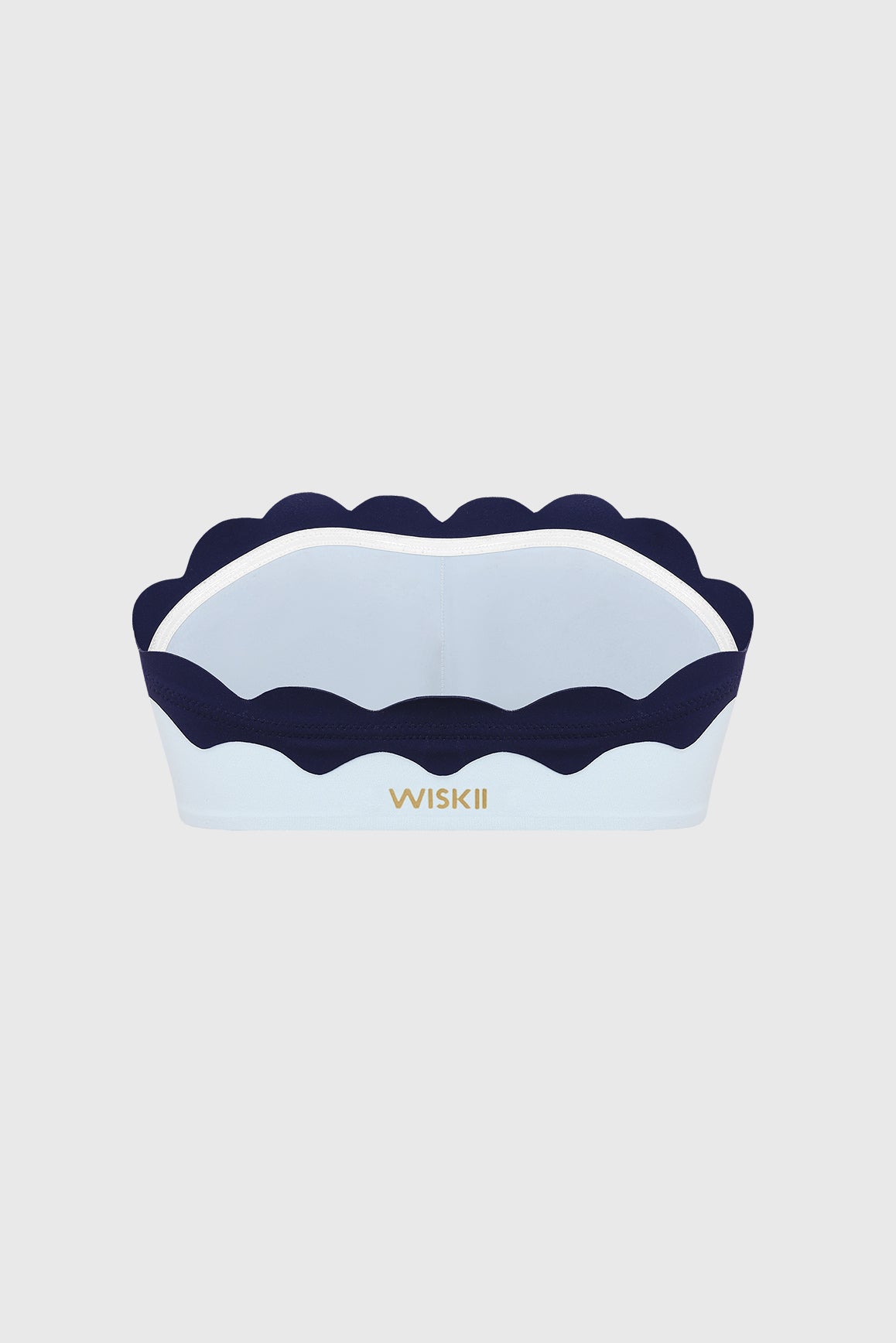 Scallop Contrast Bandeau