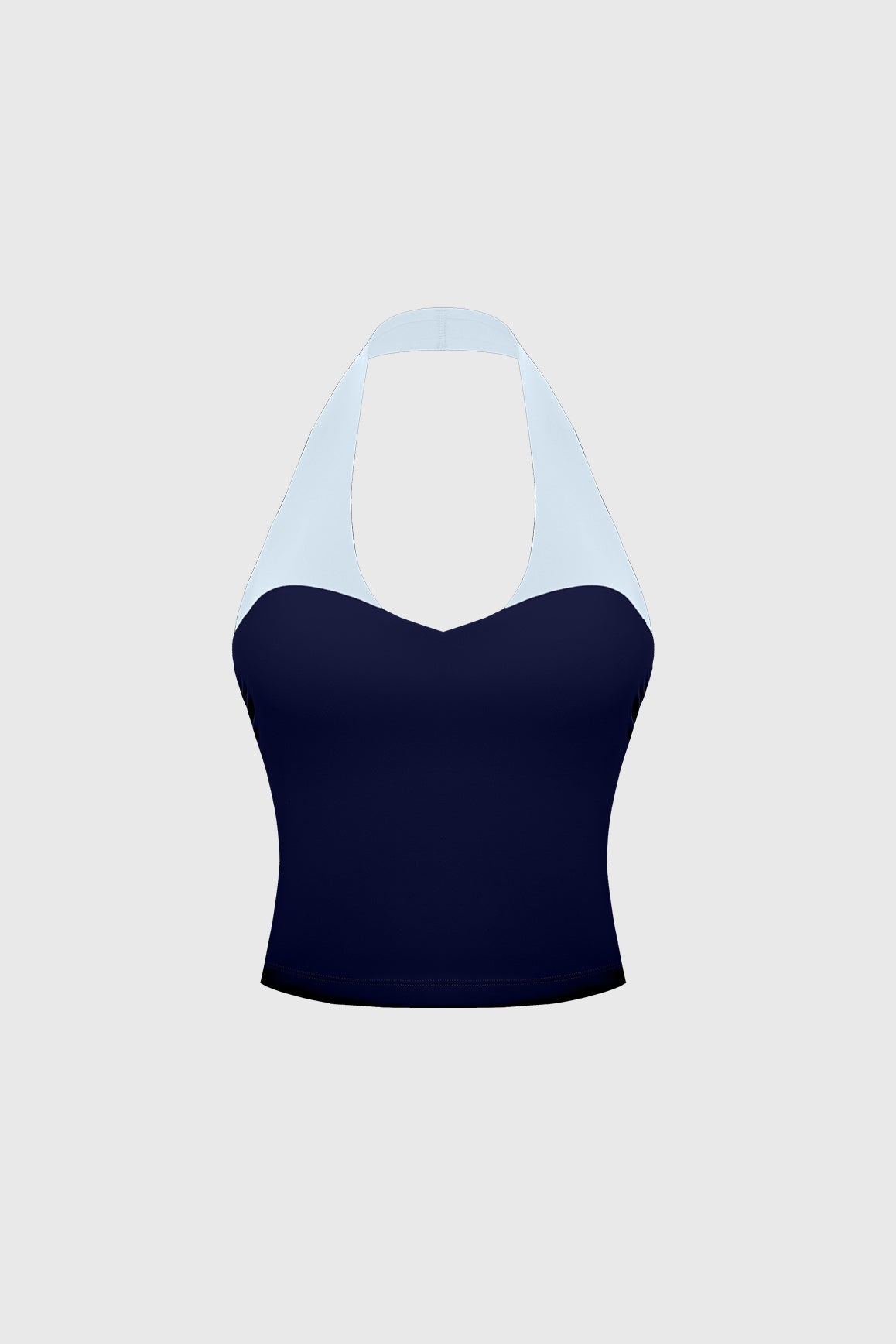 Riviera Contrast Halter Tank