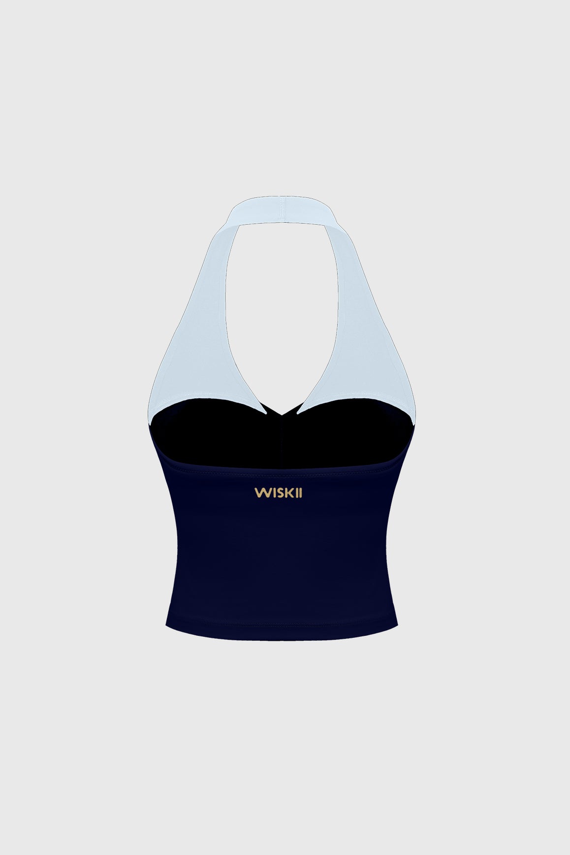 Riviera Contrast Halter Tank