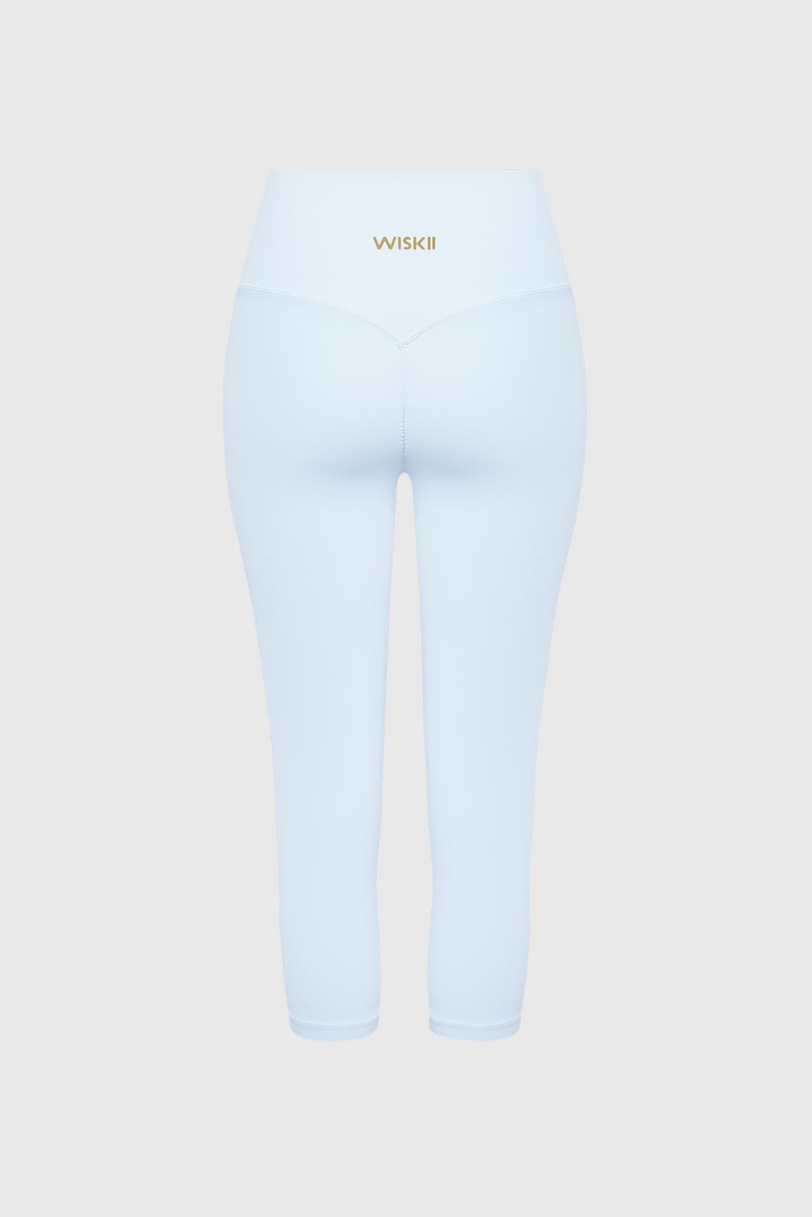 V-Waist Scrunch Capri Legging
