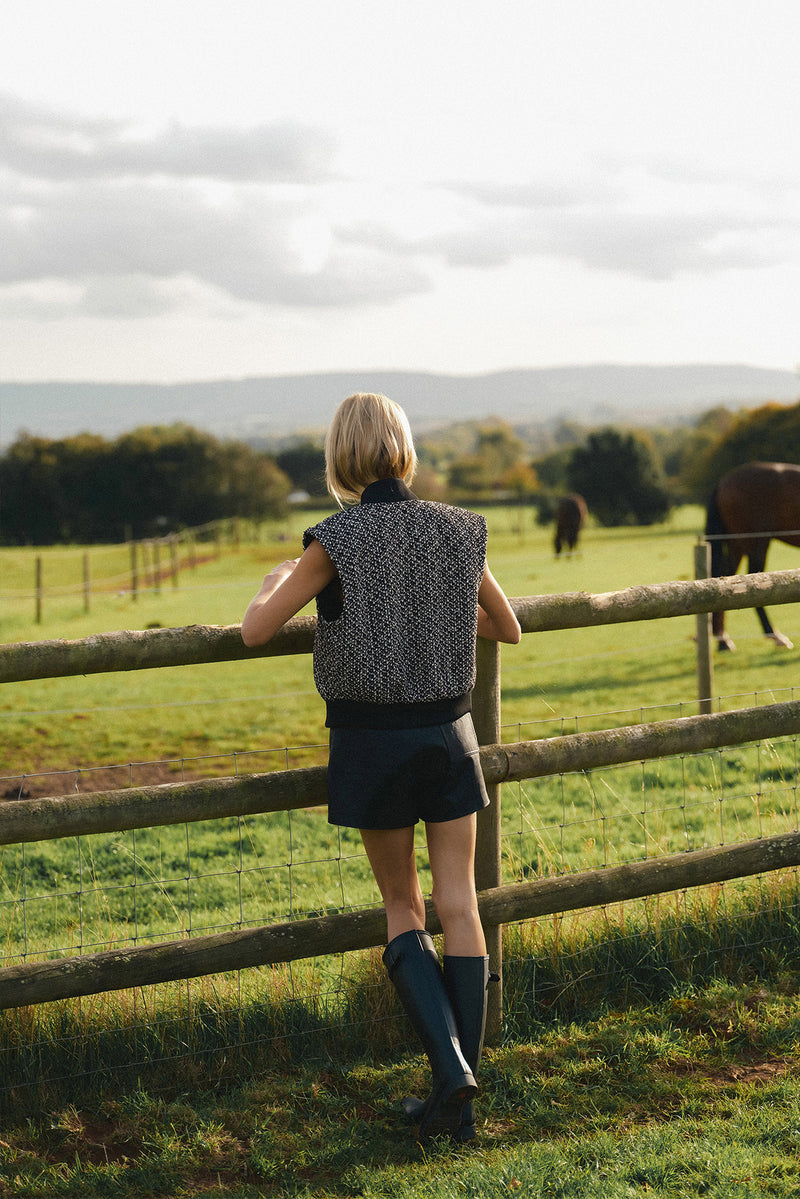 The Prestige Tweed Vest