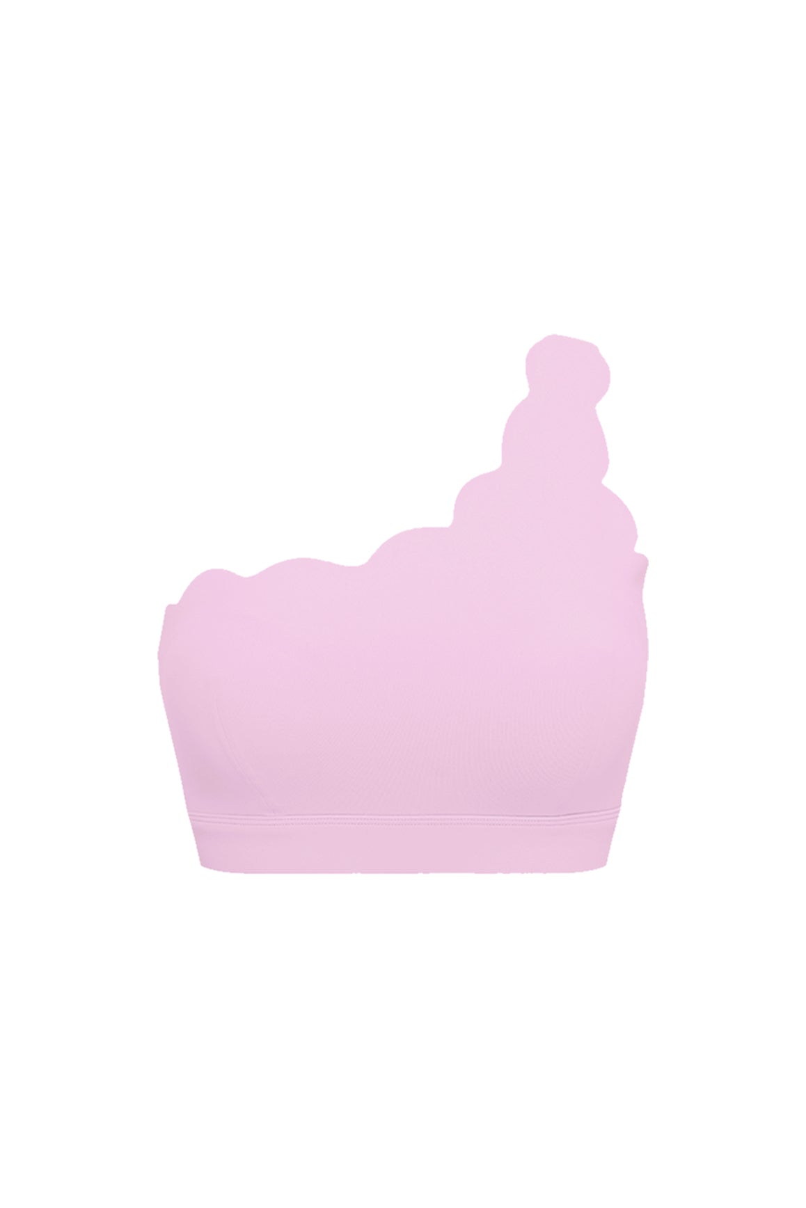 Dynamic One Shoulder Sports Bra | Sakura Zen | WISKII Active