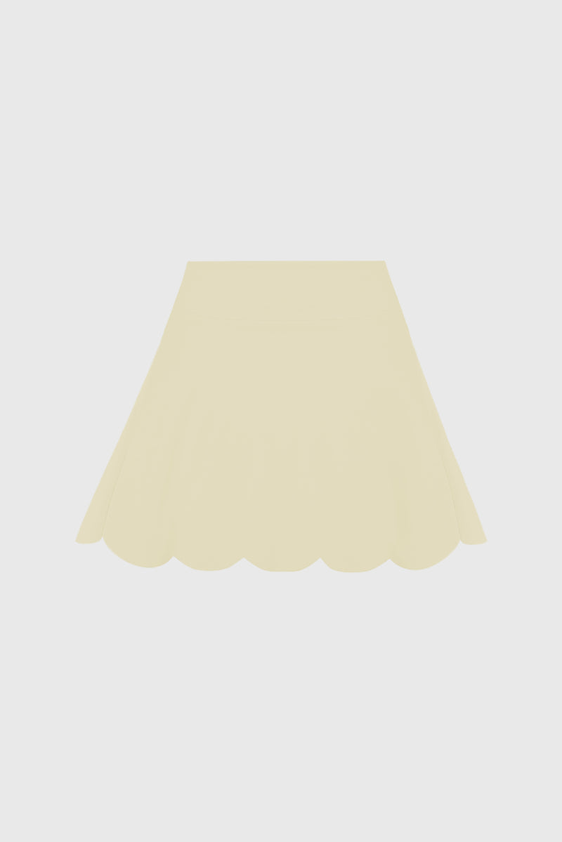 High-Waist A-line Tennis Skirt-purevanilla