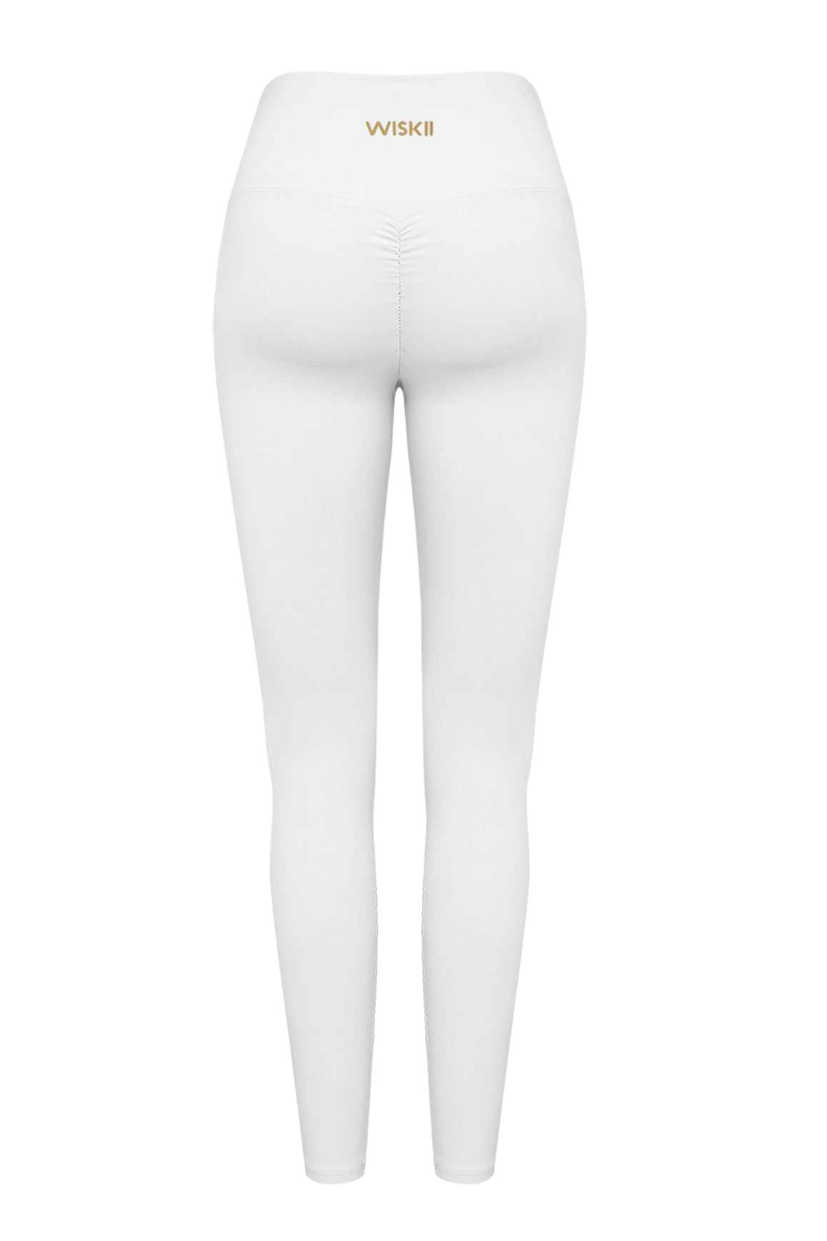 High-Waist Scrunch Legging | Color Ivory | WISKII Active